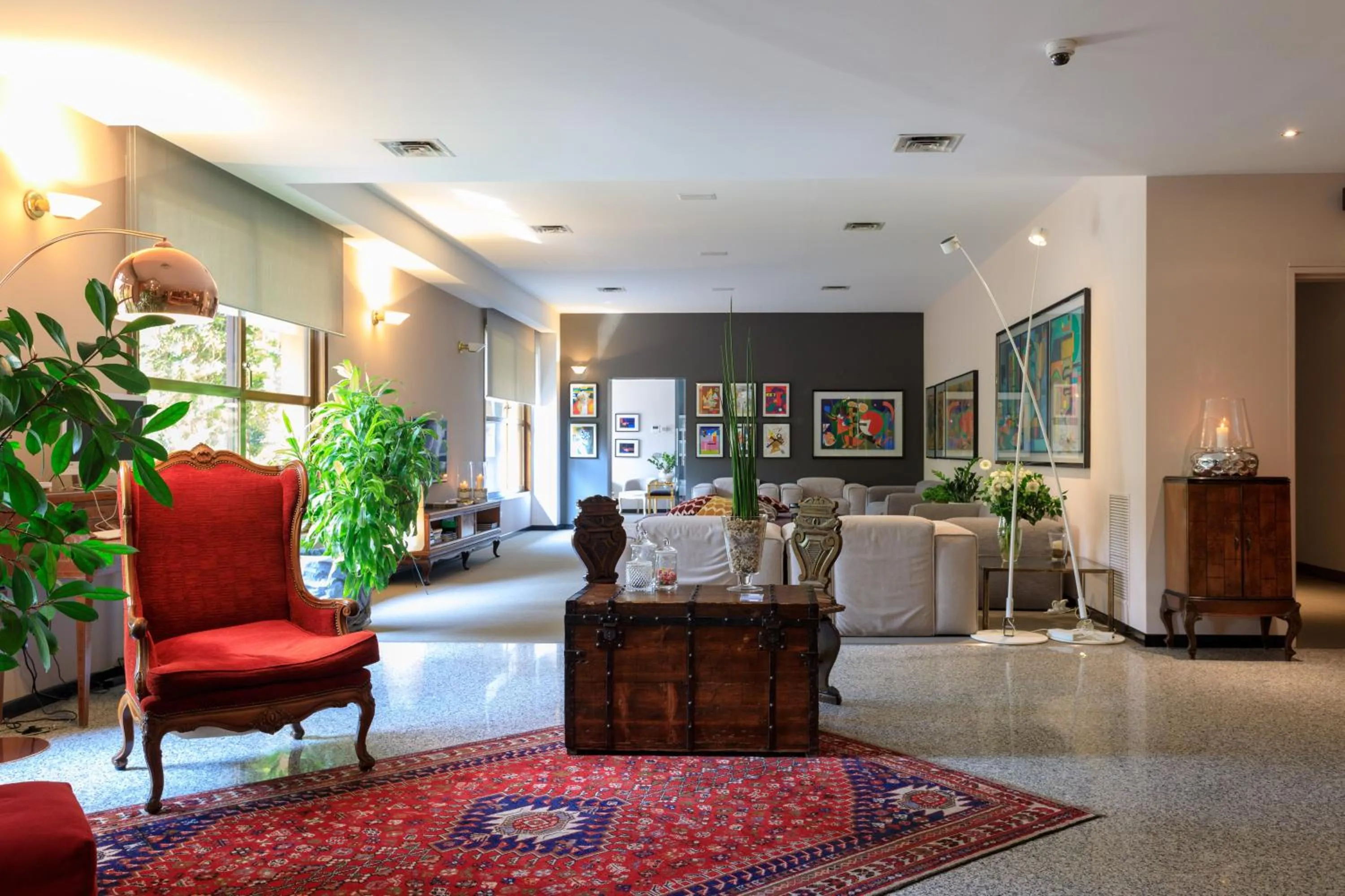 Lobby or reception in Brianteo Hotel Residence and Restaurant