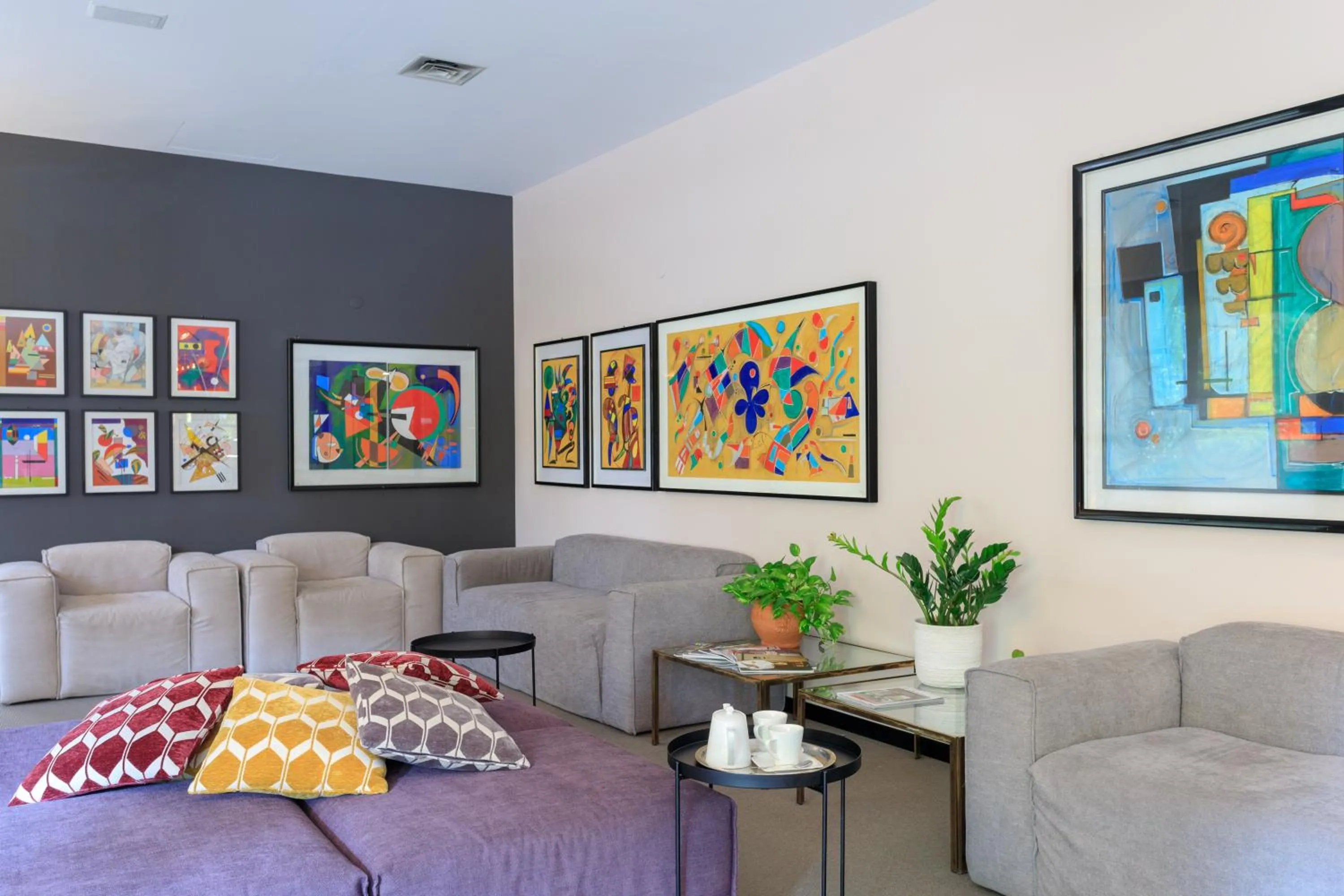 Lobby or reception in Brianteo Hotel Residence and Restaurant