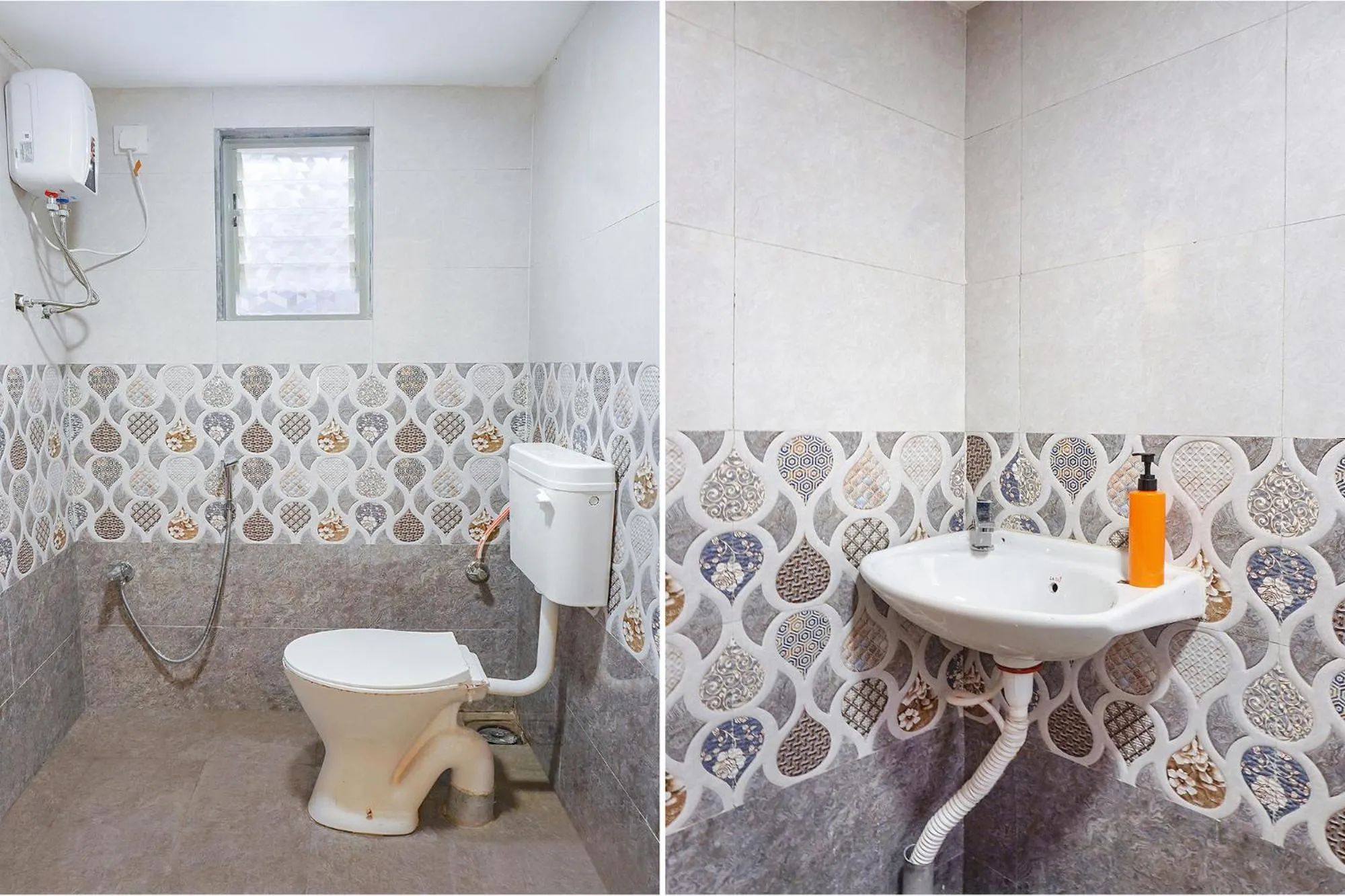 Bathroom in FabHotel New Falcon Inn