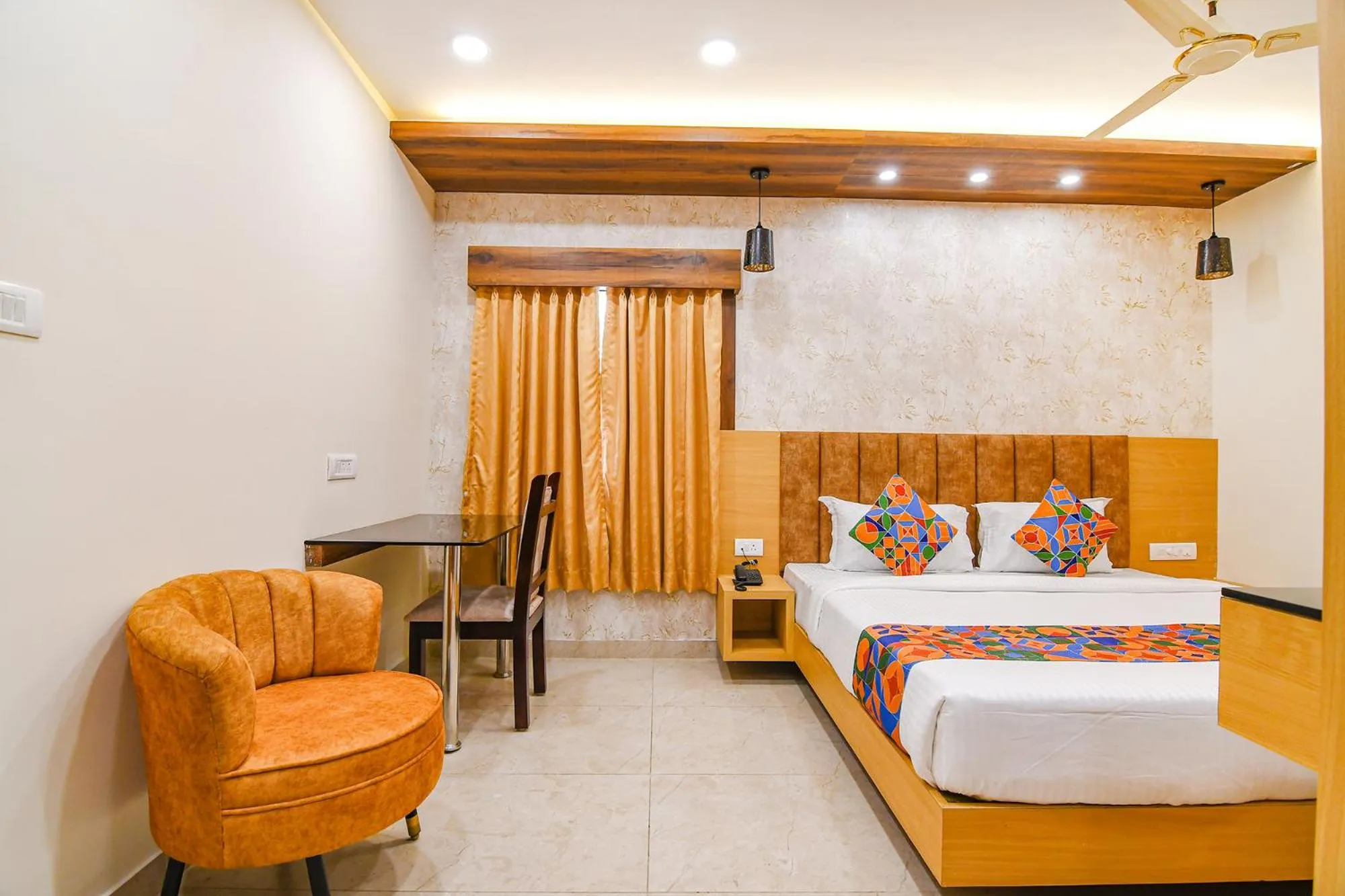 Bed in FabHotel Sonali Golden Palace - Nr Bhubaneswar Railway Station