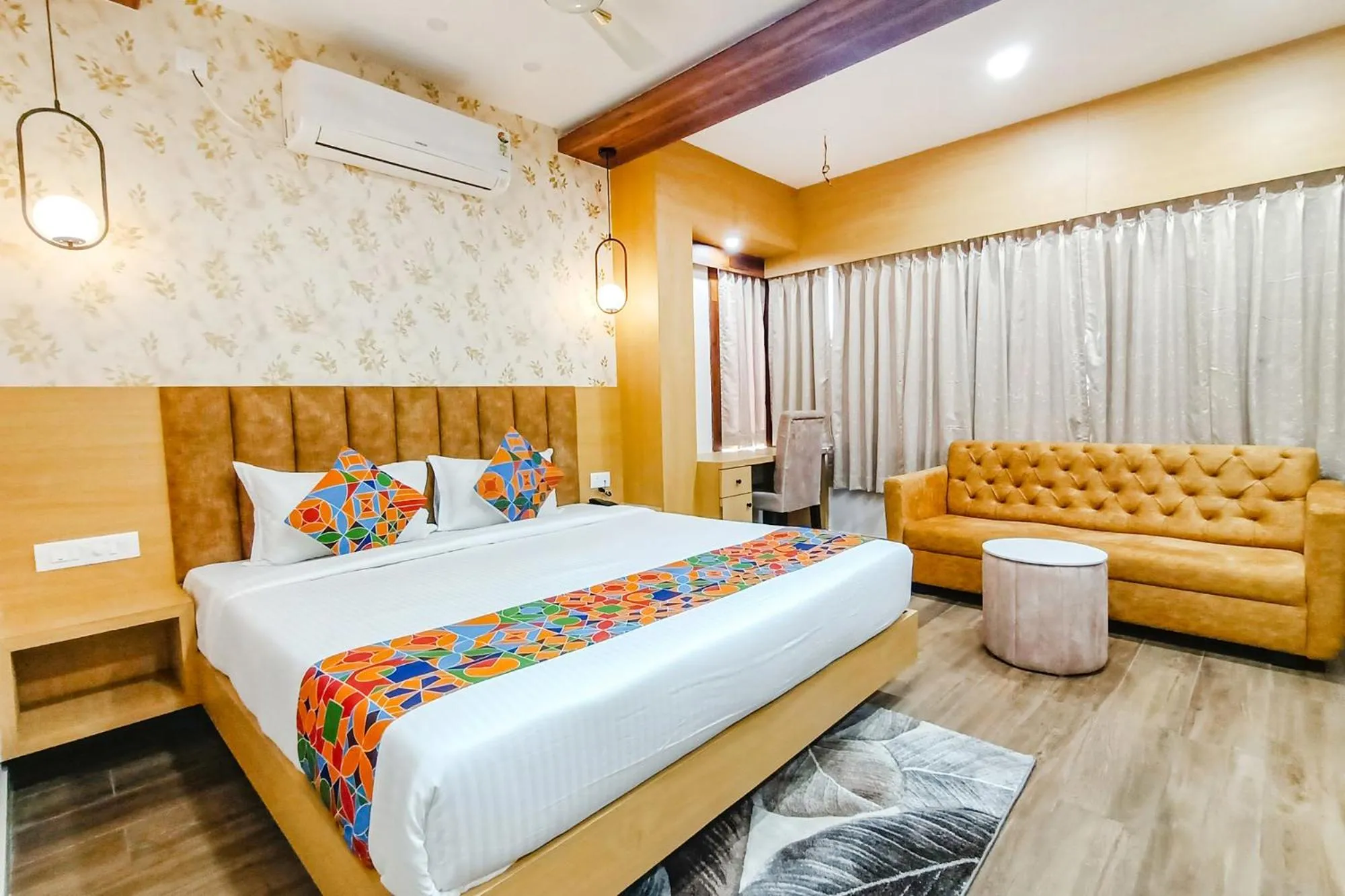 Bed in FabHotel Sonali Golden Palace - Nr Bhubaneswar Railway Station