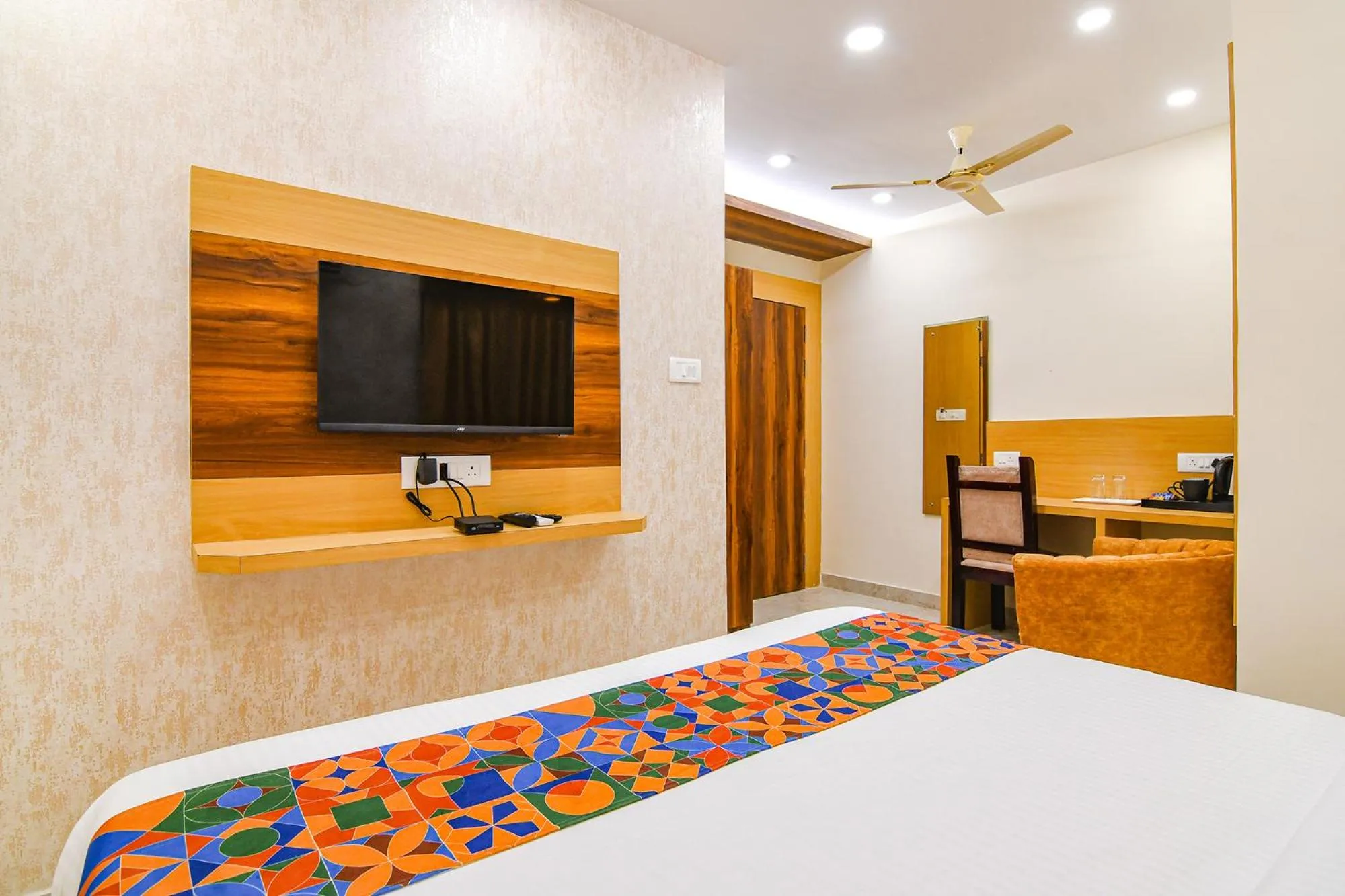 Bed in FabHotel Sonali Golden Palace - Nr Bhubaneswar Railway Station