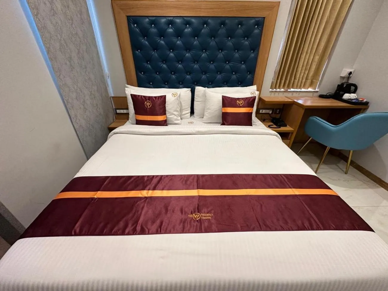 Bed in The VP Residency Towerrs