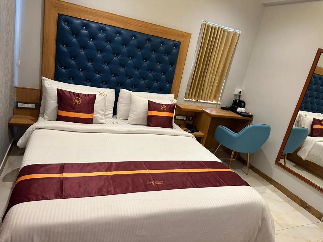 Bed in The VP Residency Towerrs