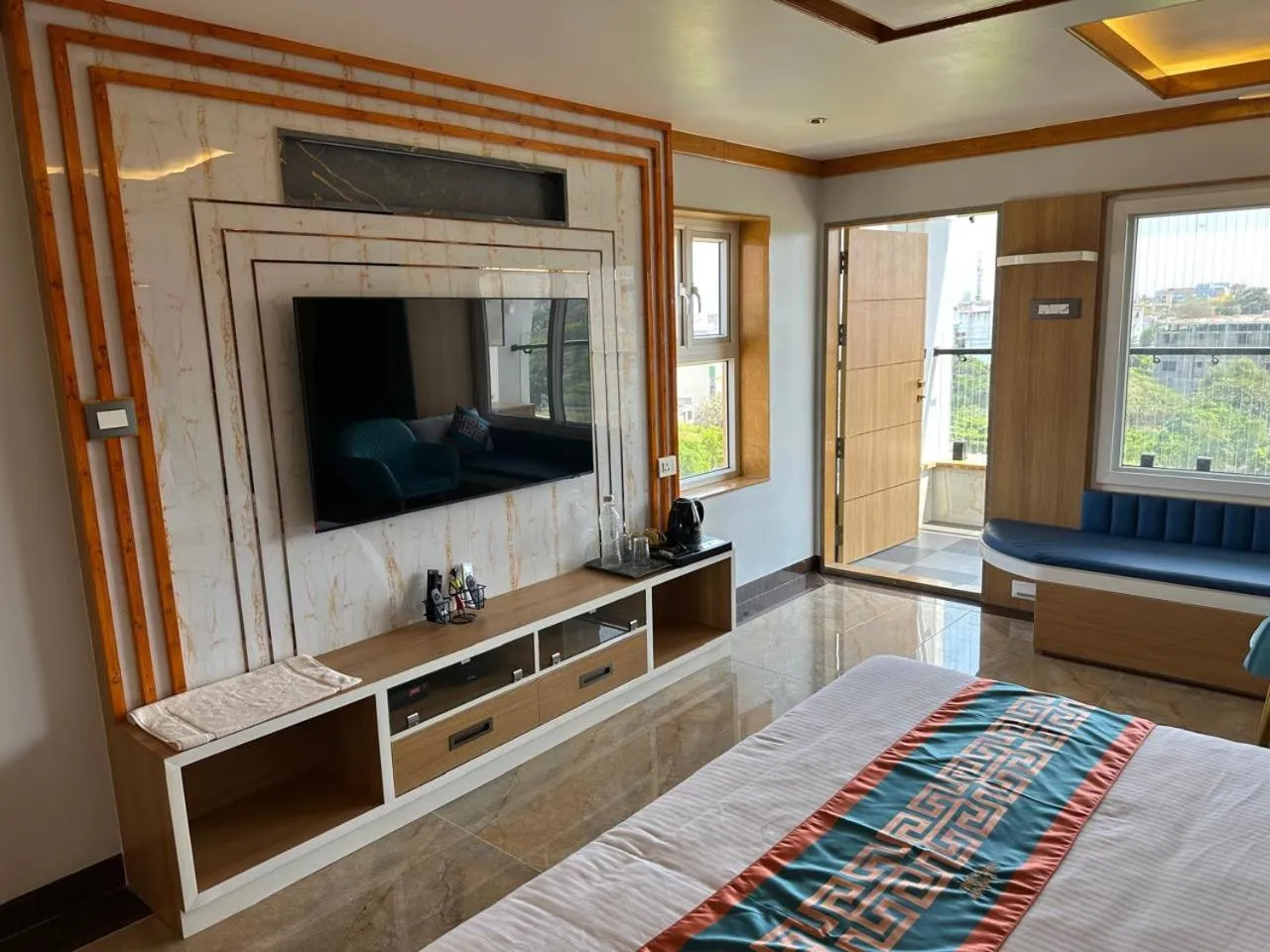 Bed in The VP Residency Towerrs