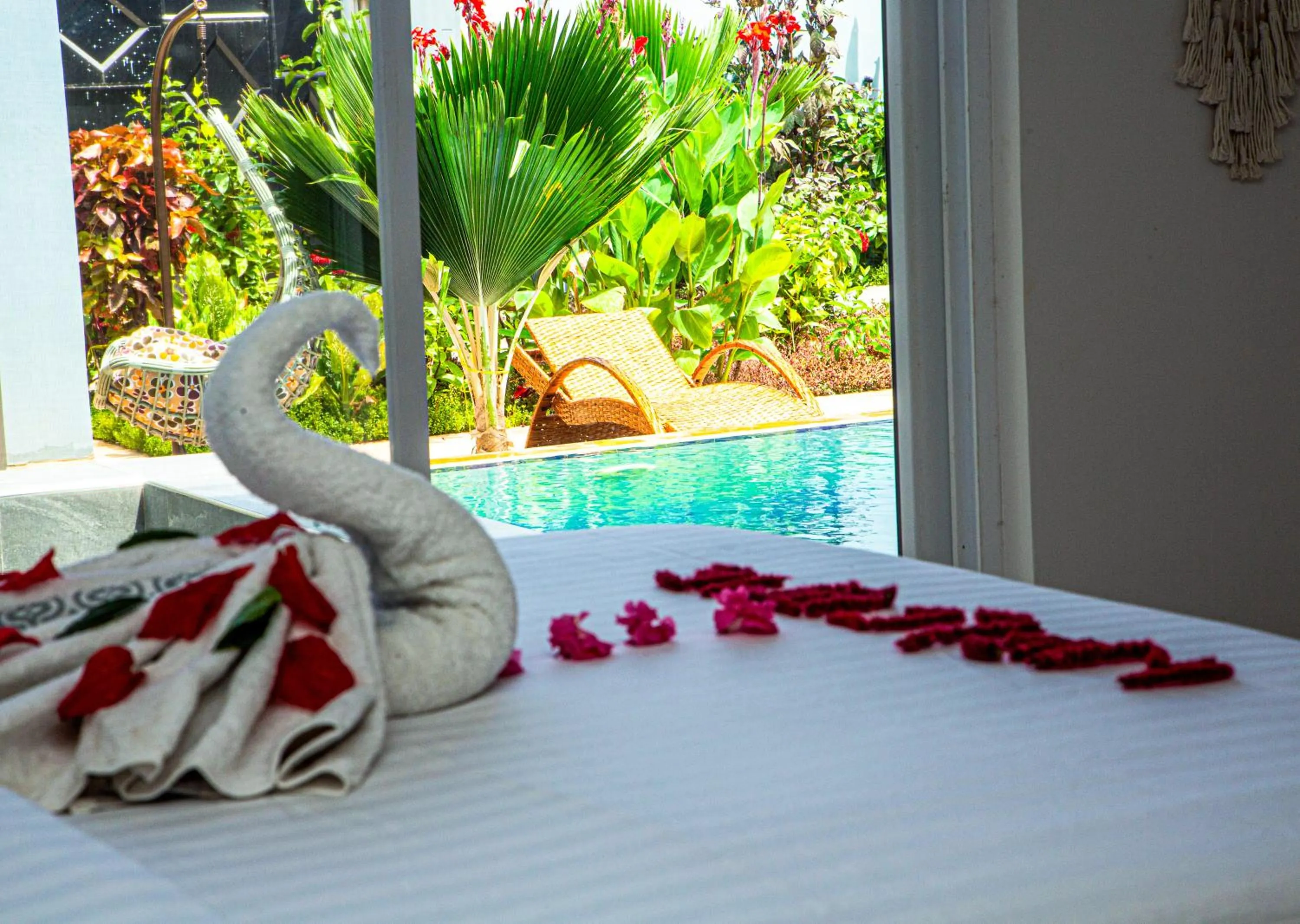 Decorative detail in Jazira Palace