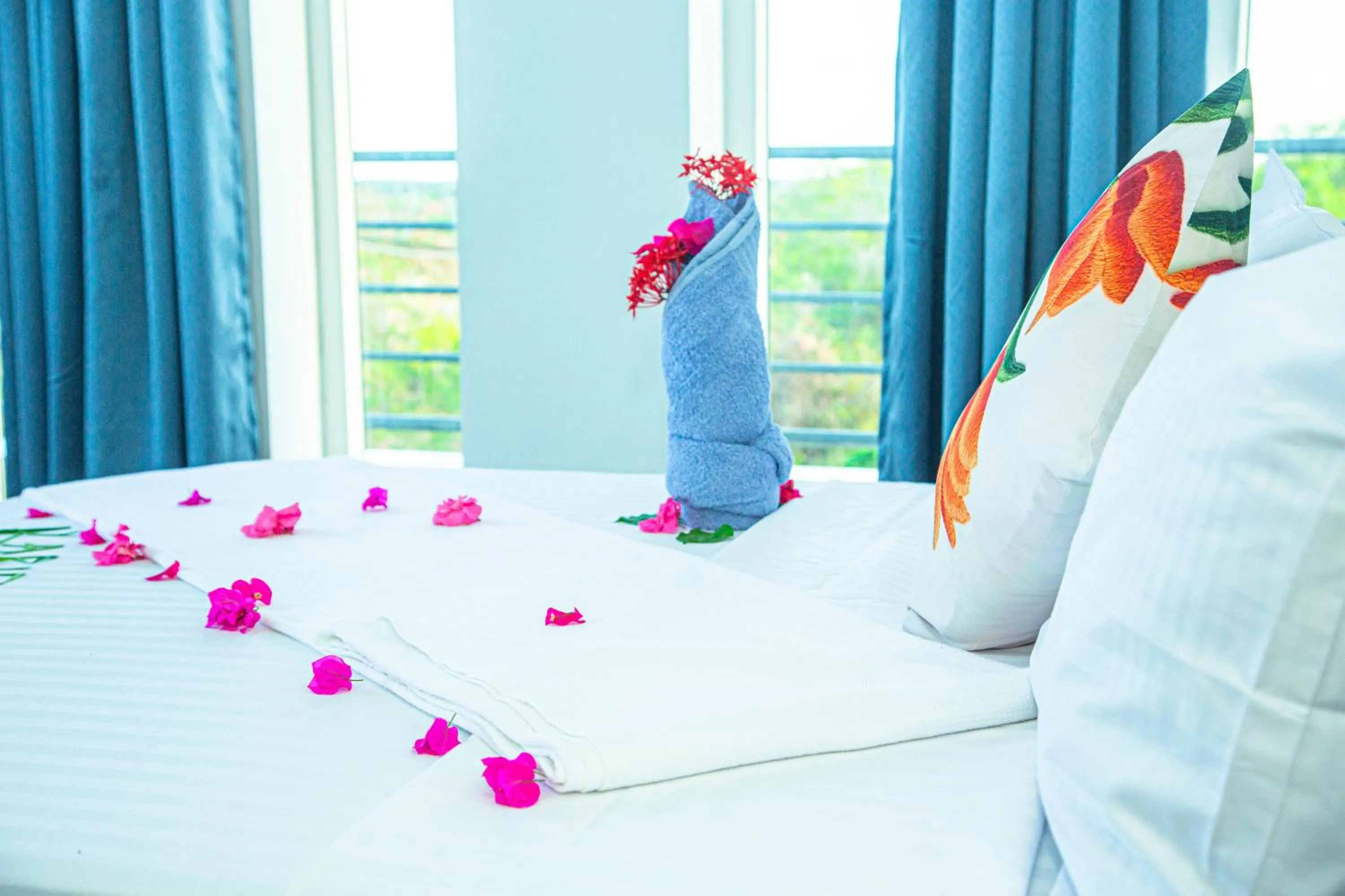 Bed in Jazira Palace