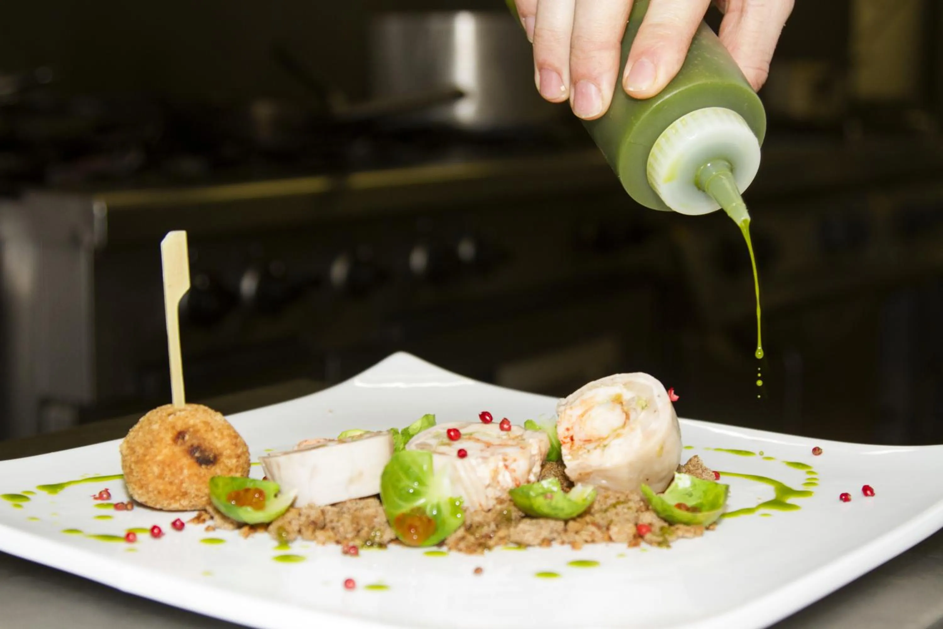 Food close-up in Villa Imperiale Hotel