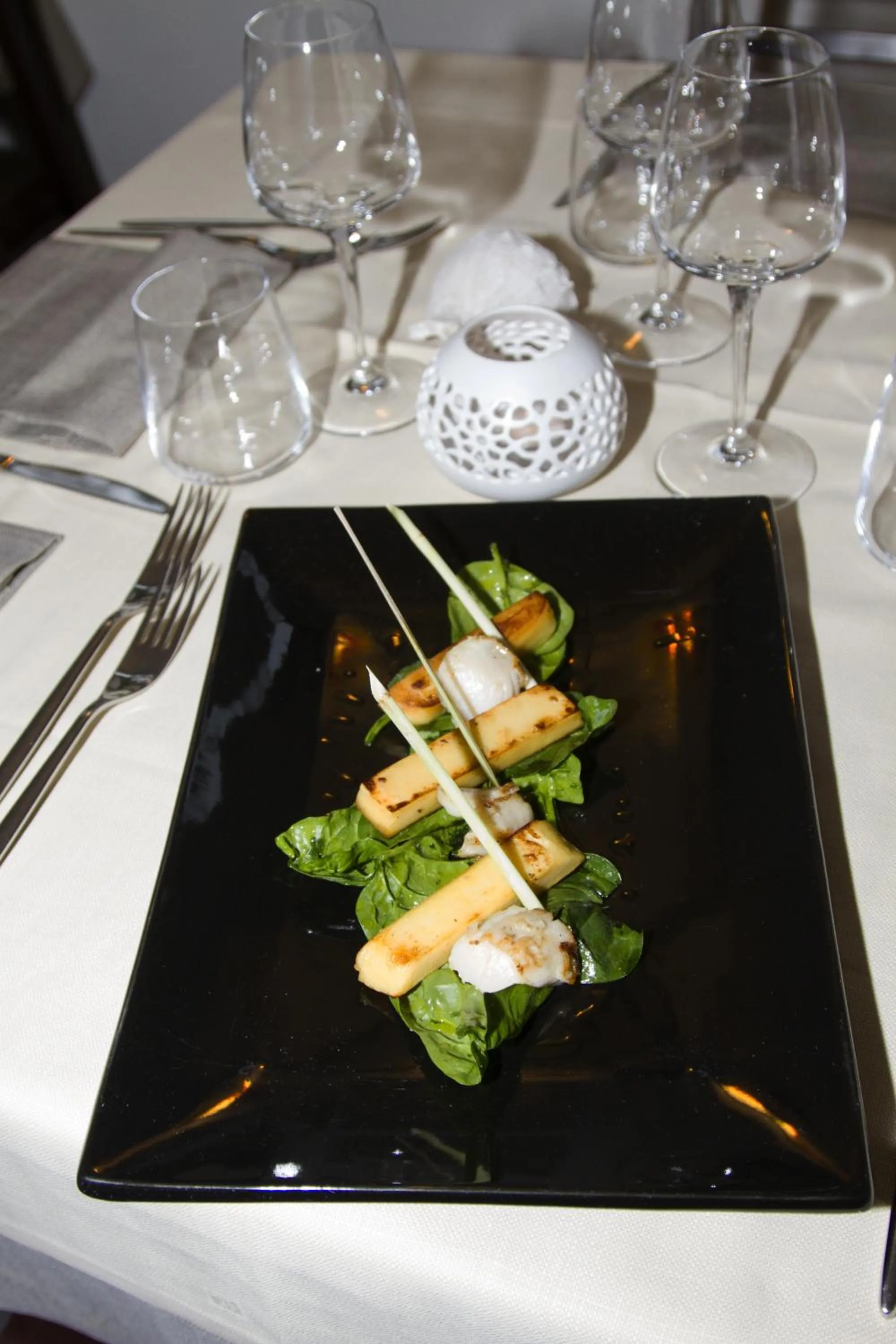 Food close-up in Villa Imperiale Hotel