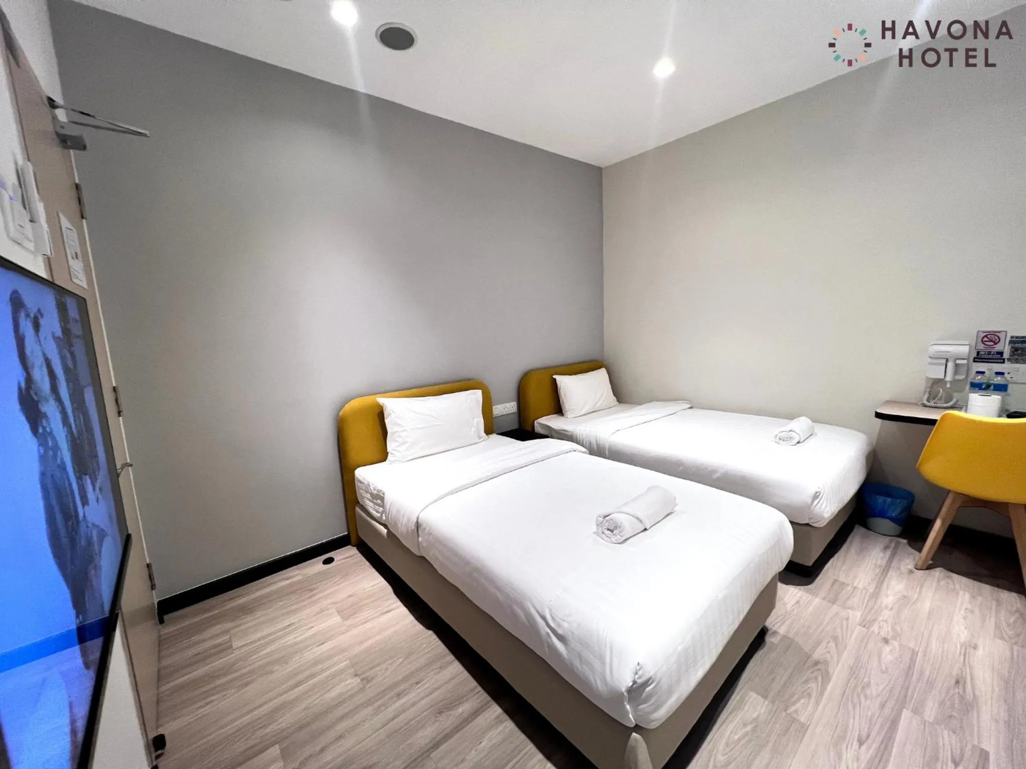 Bedroom, Bed in Havona Hotel - CIQ Johor Bahru - Self Check-In