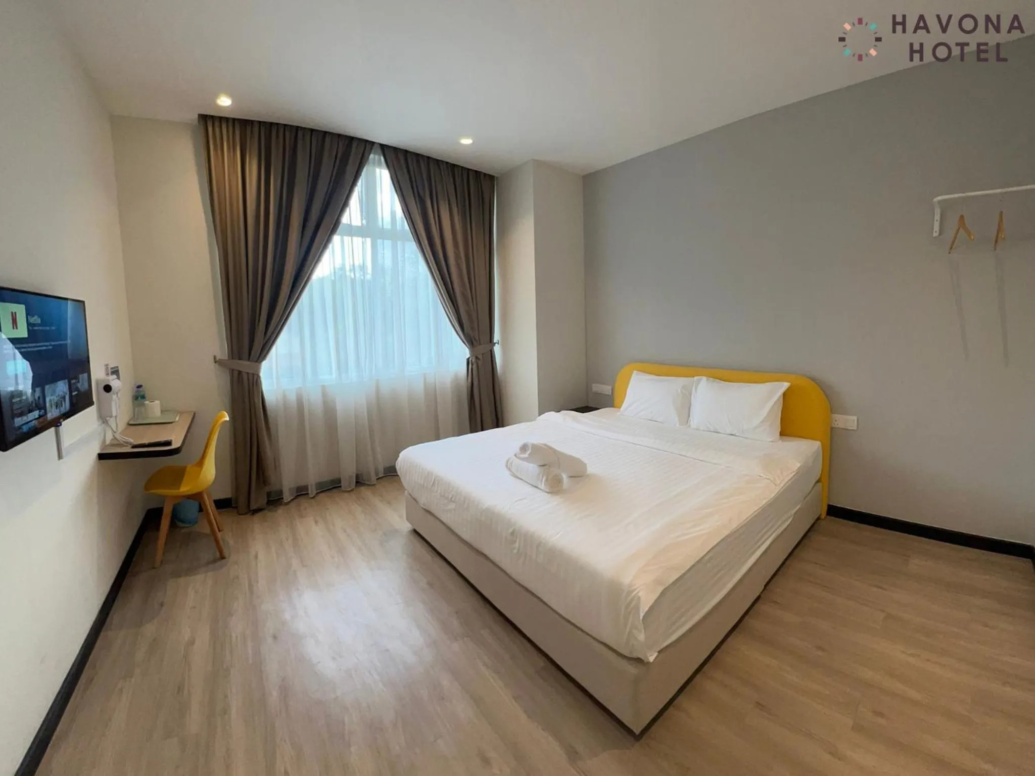 Bedroom, Bed in Havona Hotel - CIQ Johor Bahru - Self Check-In
