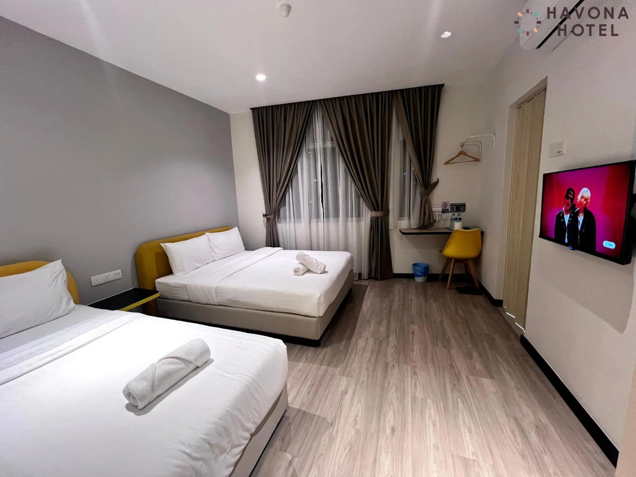 Bed in Havona Hotel - CIQ Johor Bahru - Self Check-In
