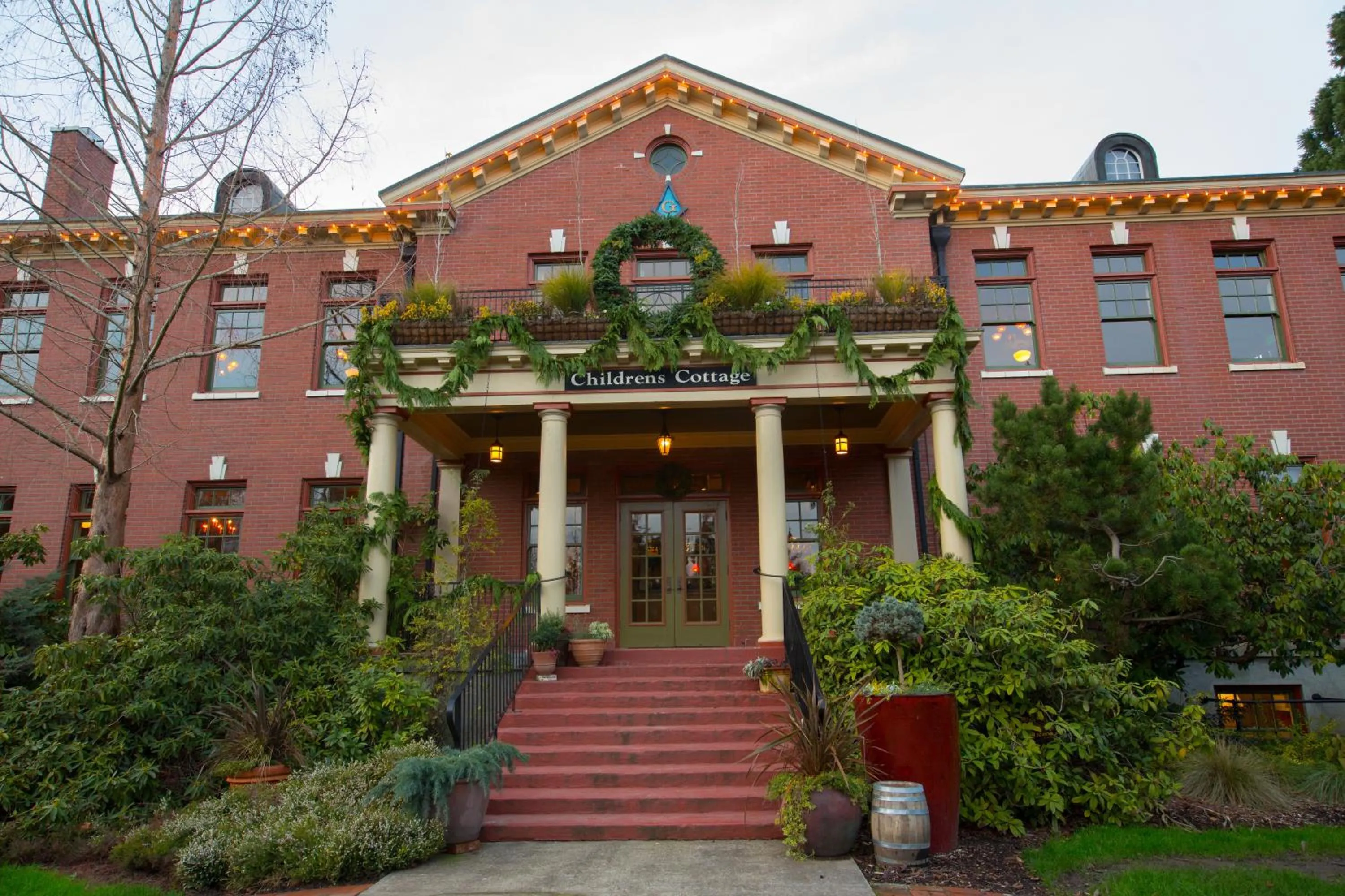 Property building in McMenamins Grand Lodge