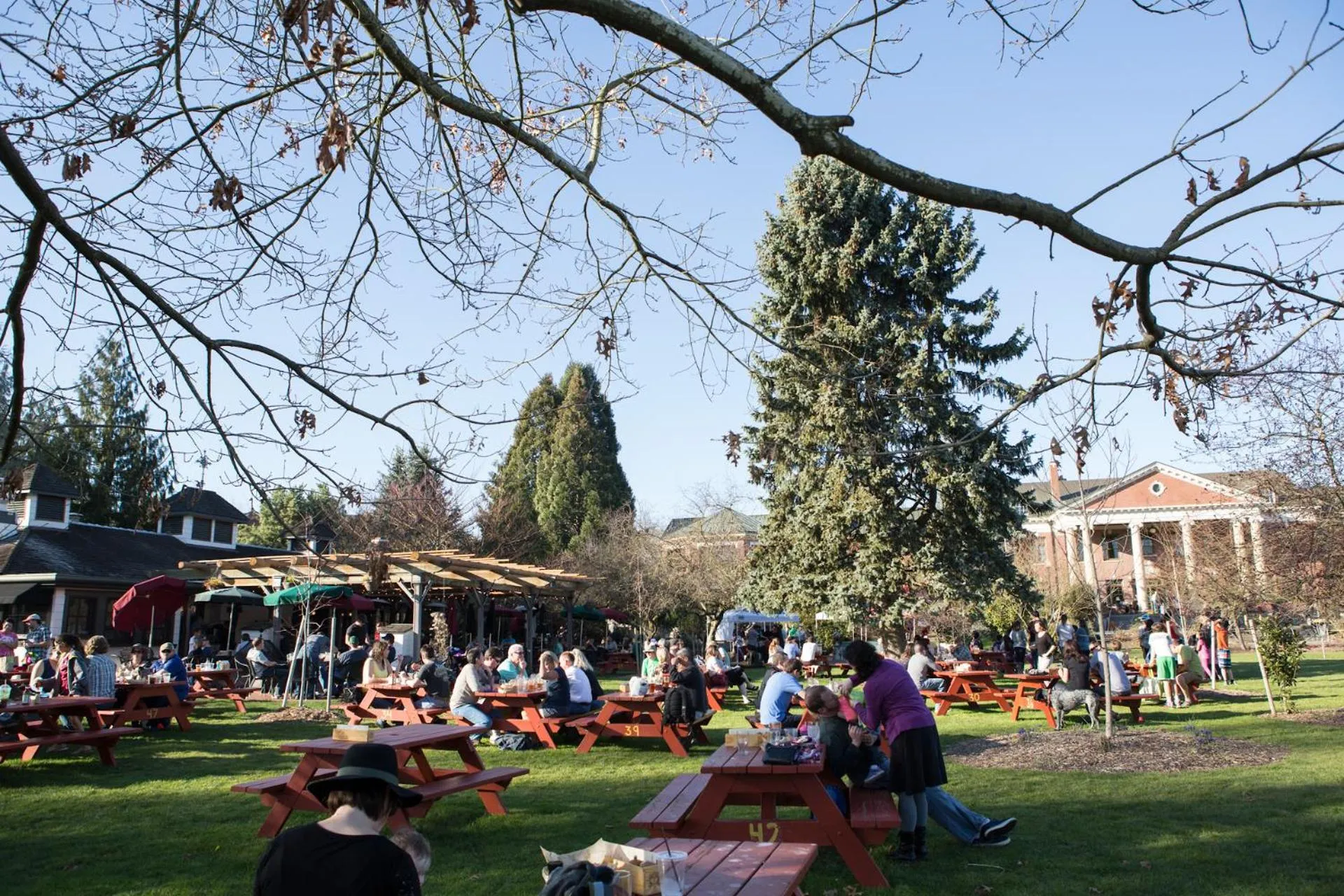 People in McMenamins Grand Lodge