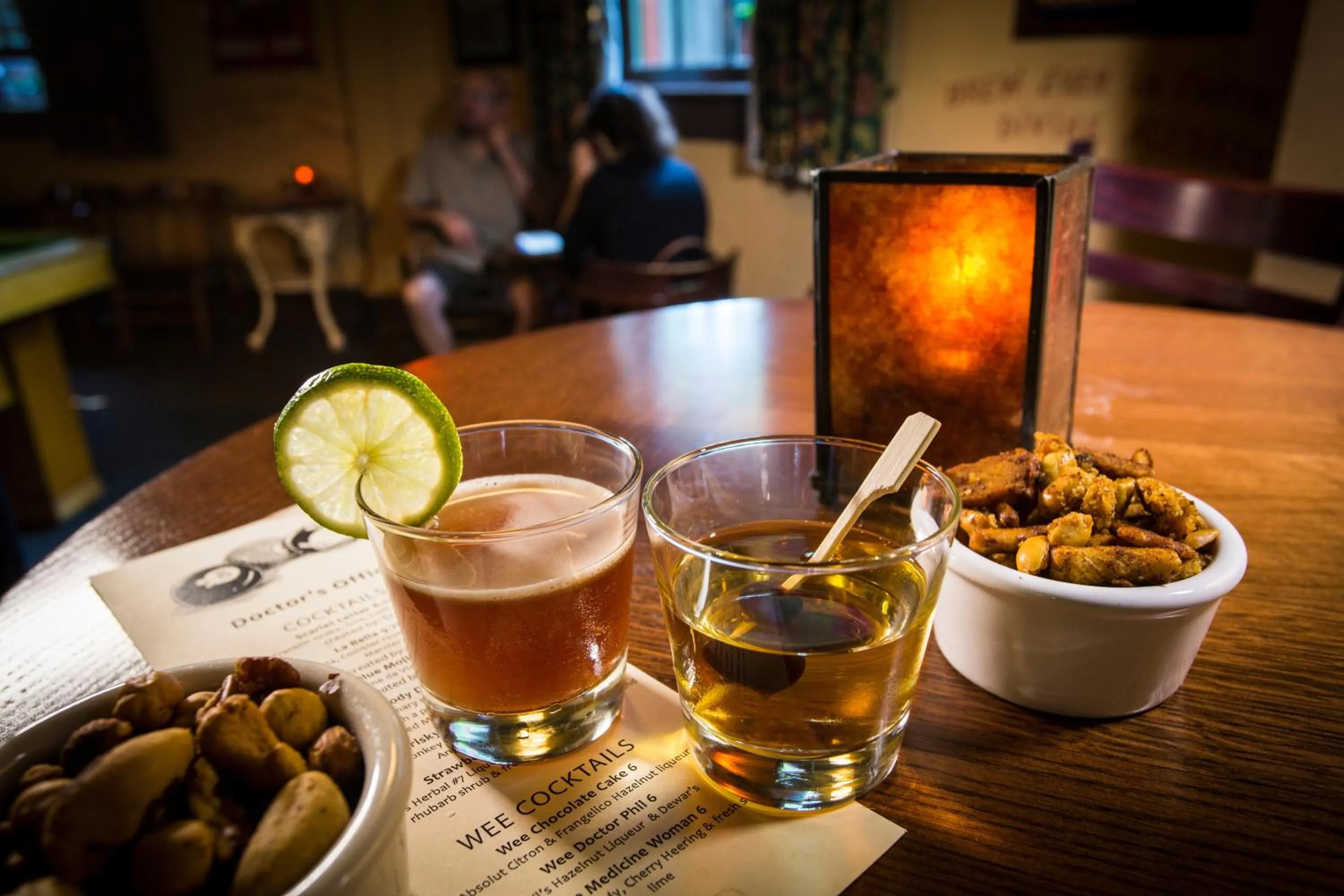 Food and drinks in McMenamins Grand Lodge