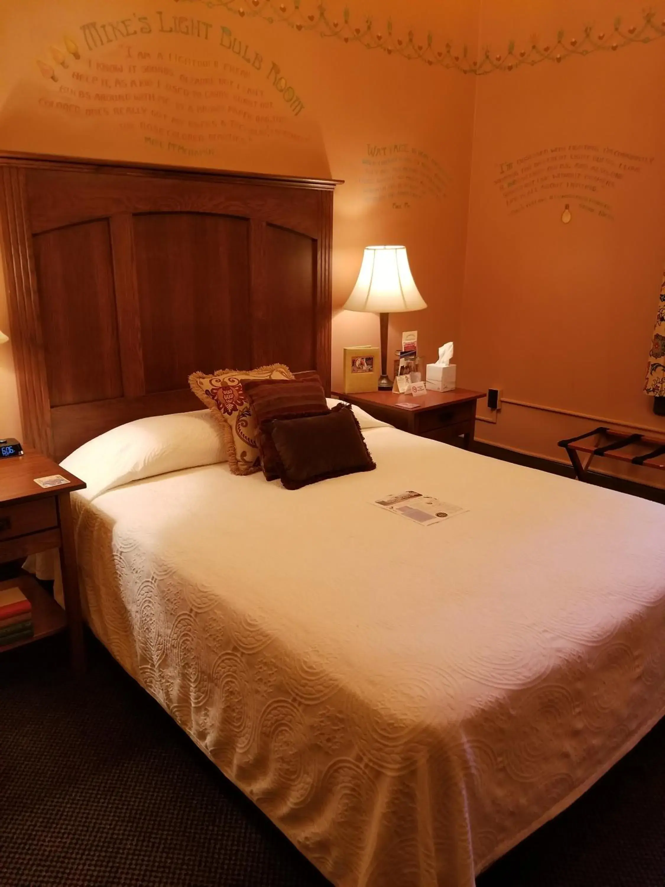 Queen Room with Shared Bathroom in McMenamins Grand Lodge Queen Room with Shared Bathroom in McMenamins Grand Lodge