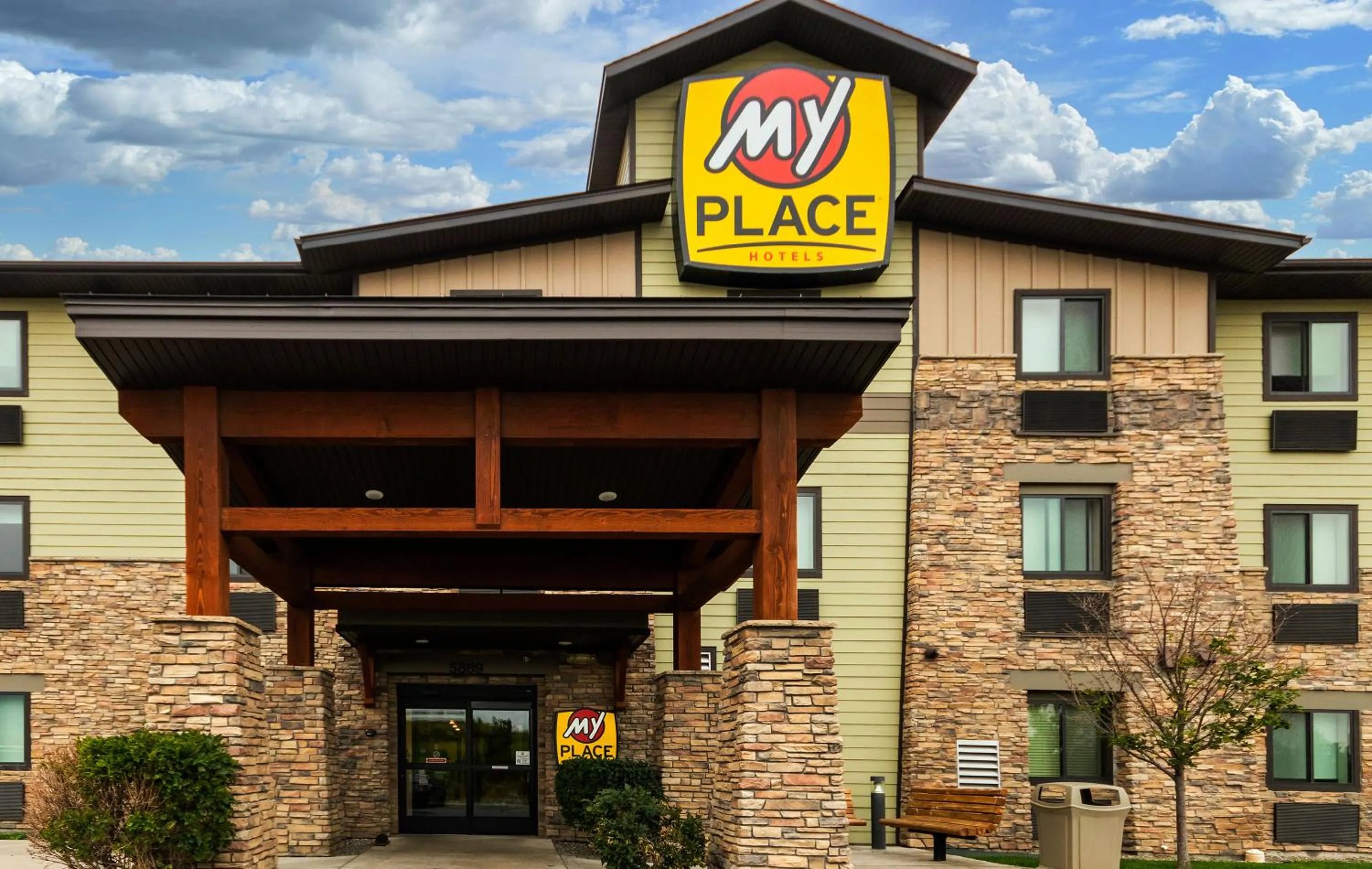 Property building in My Place Hotel-Bozeman, MT