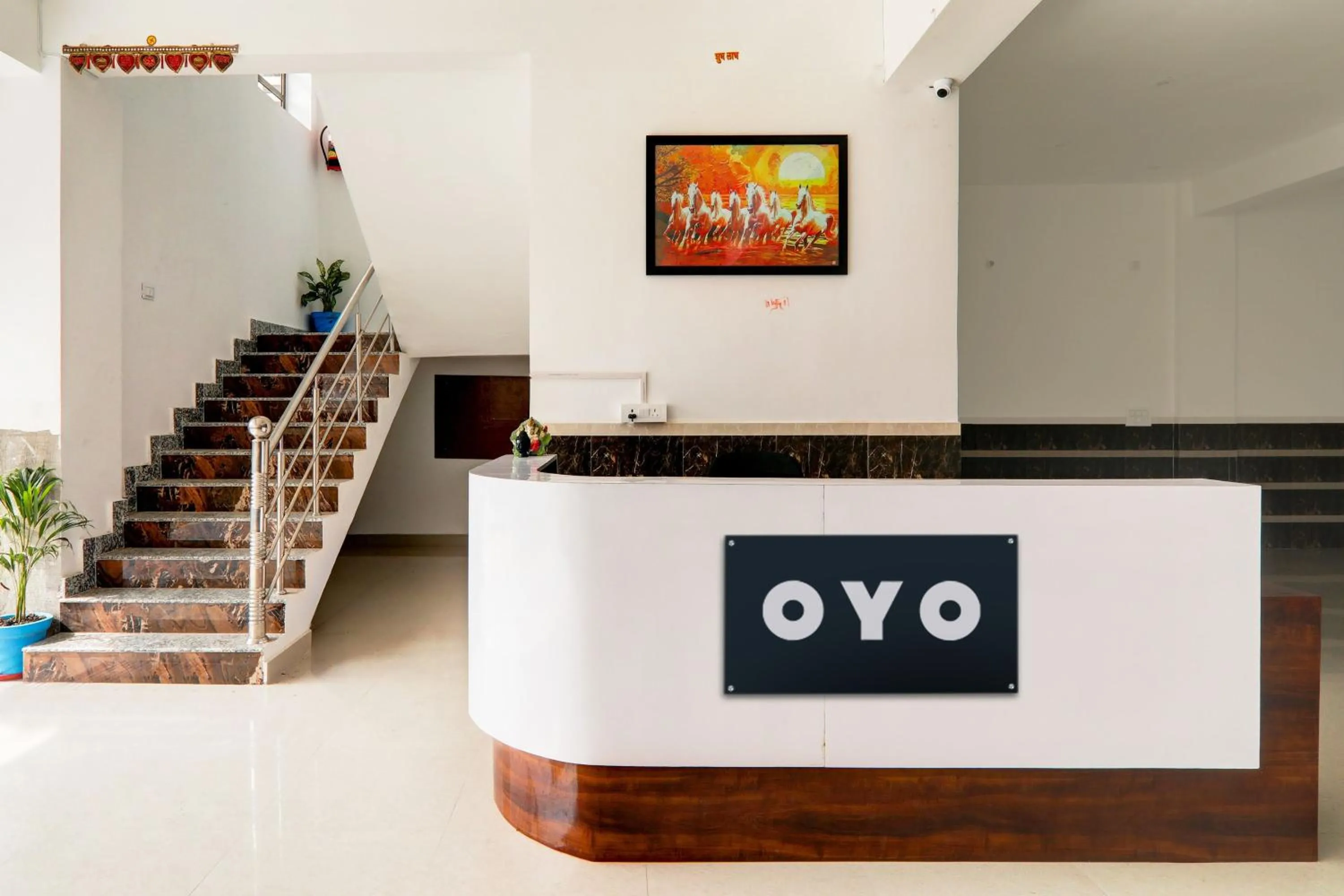 Lobby or reception in Hotel O JP INN