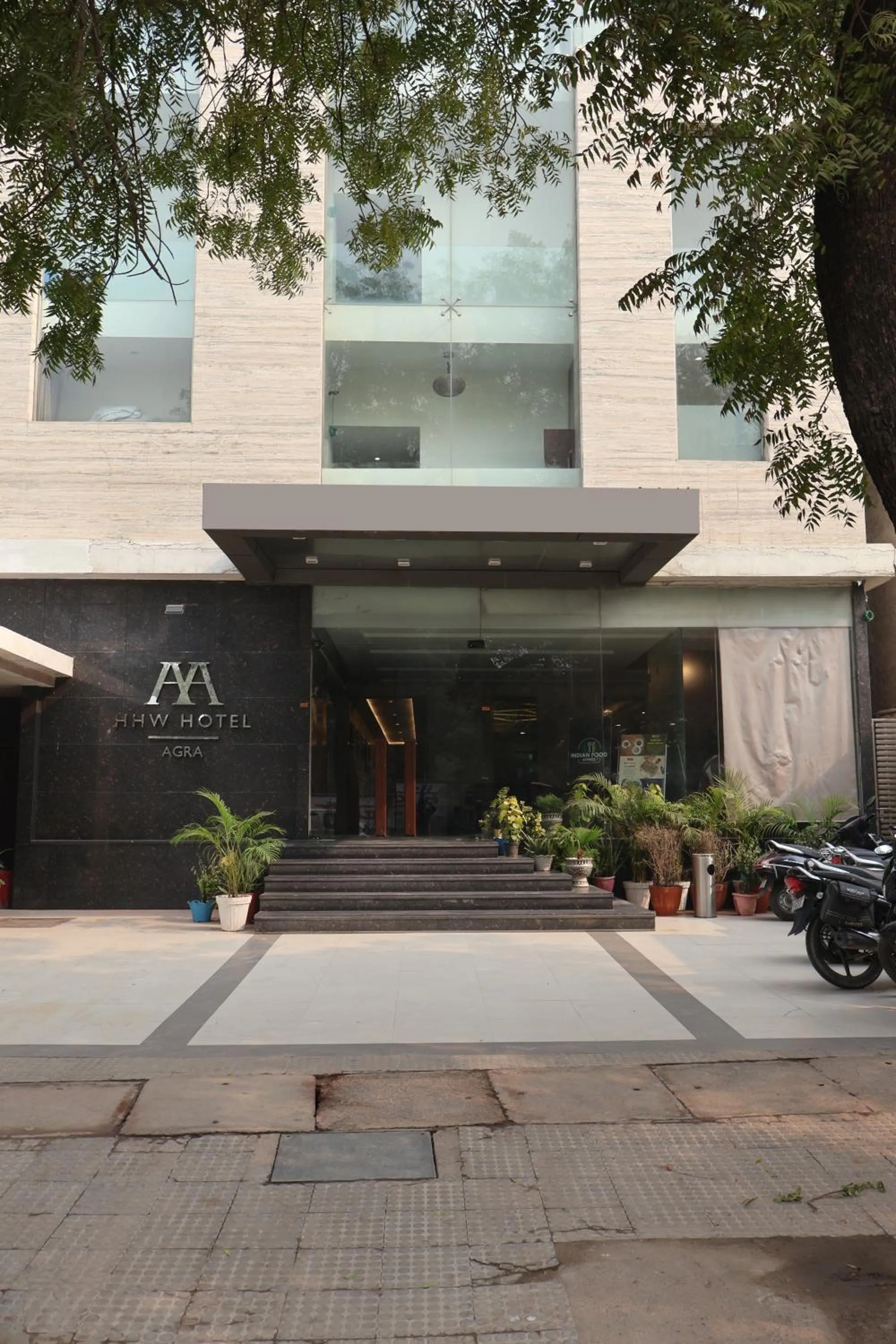 Property building in HHW Hotel- Agra