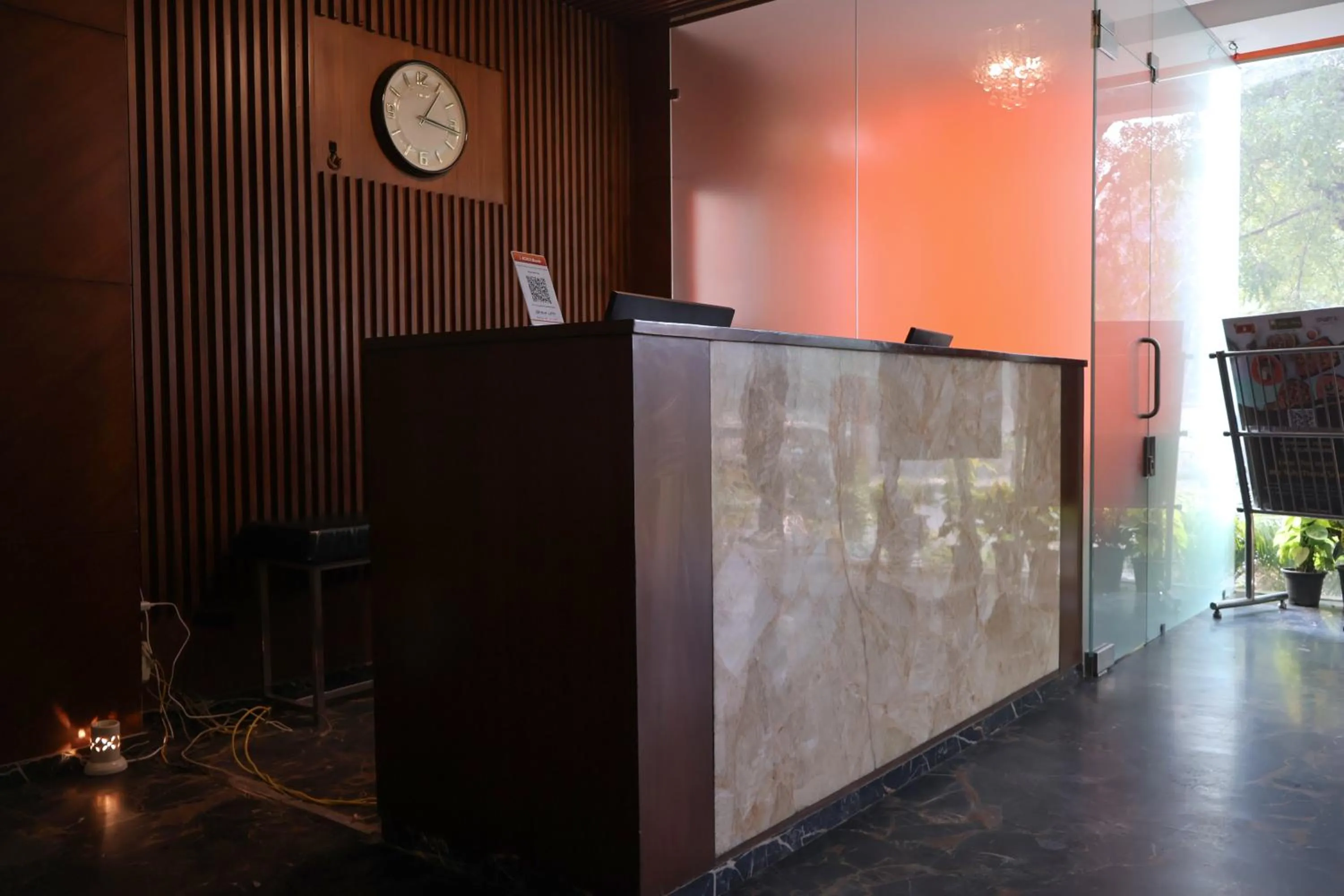 Lobby or reception in HHW Hotel- Agra