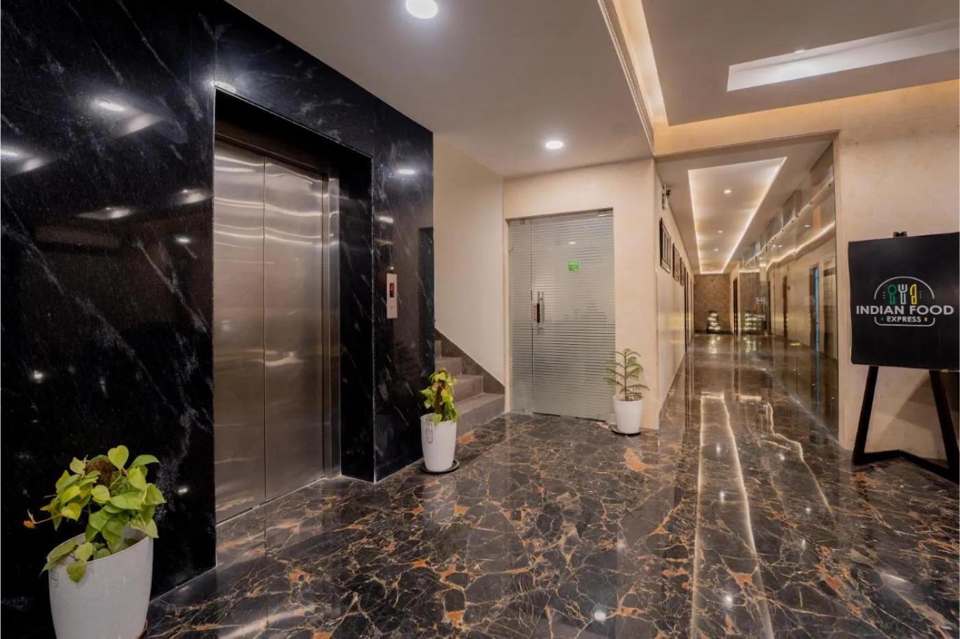 elevator in HHW Hotel- Agra