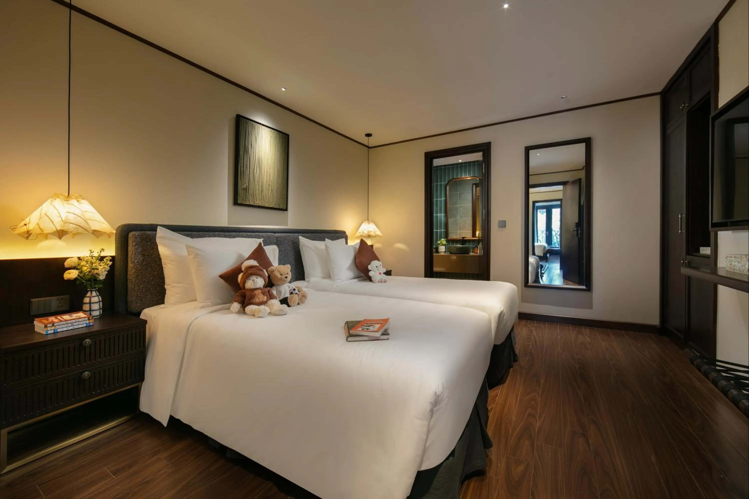 Bed in HOTEL de LAGOM