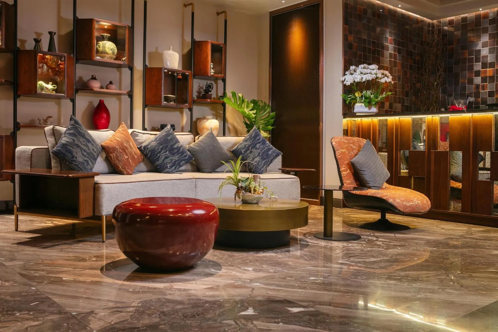 Lounge or bar in HOTEL de LAGOM