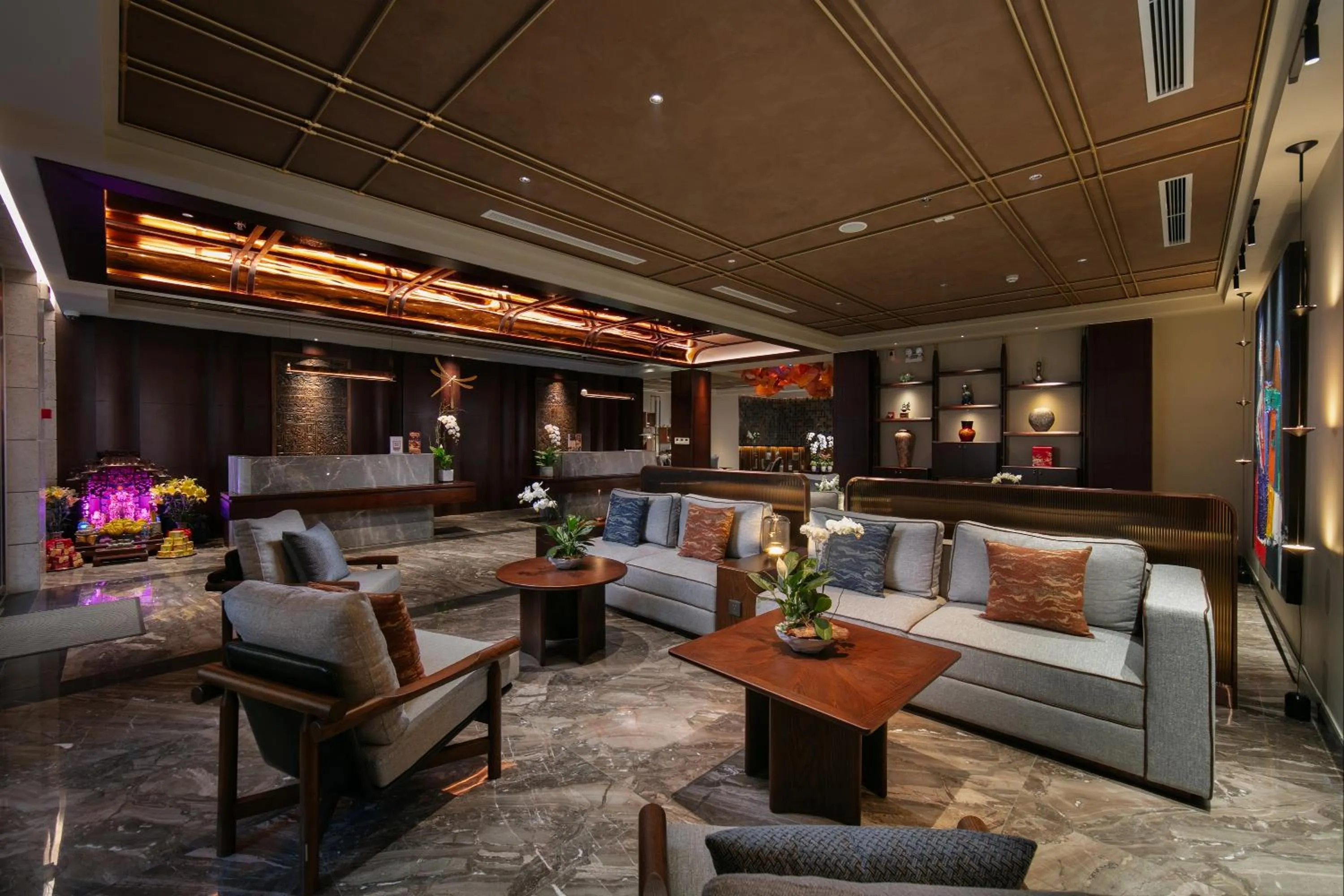 Lobby or reception in HOTEL de LAGOM