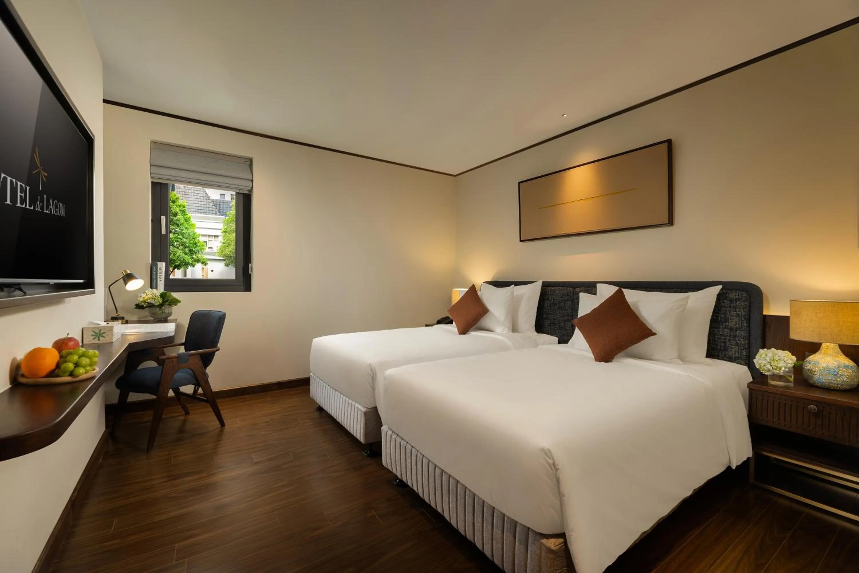 Bed in HOTEL de LAGOM