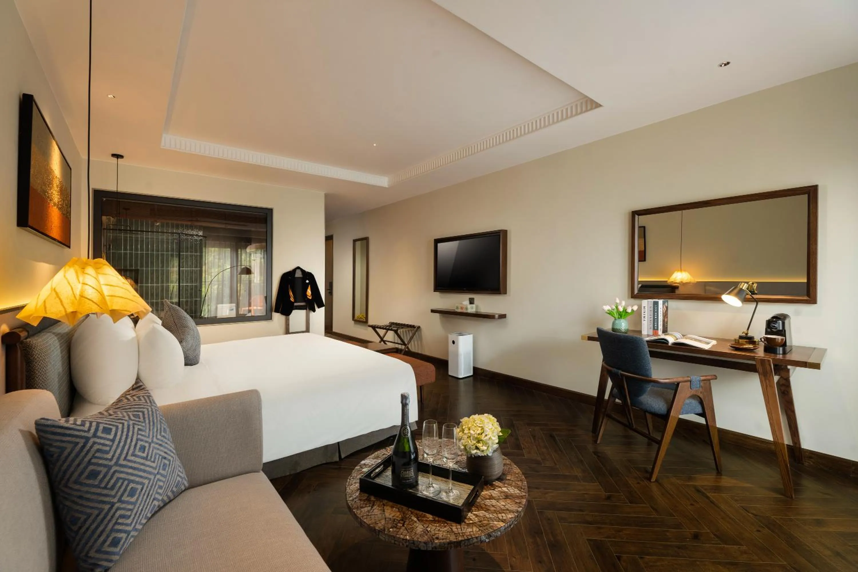 Bed in HOTEL de LAGOM