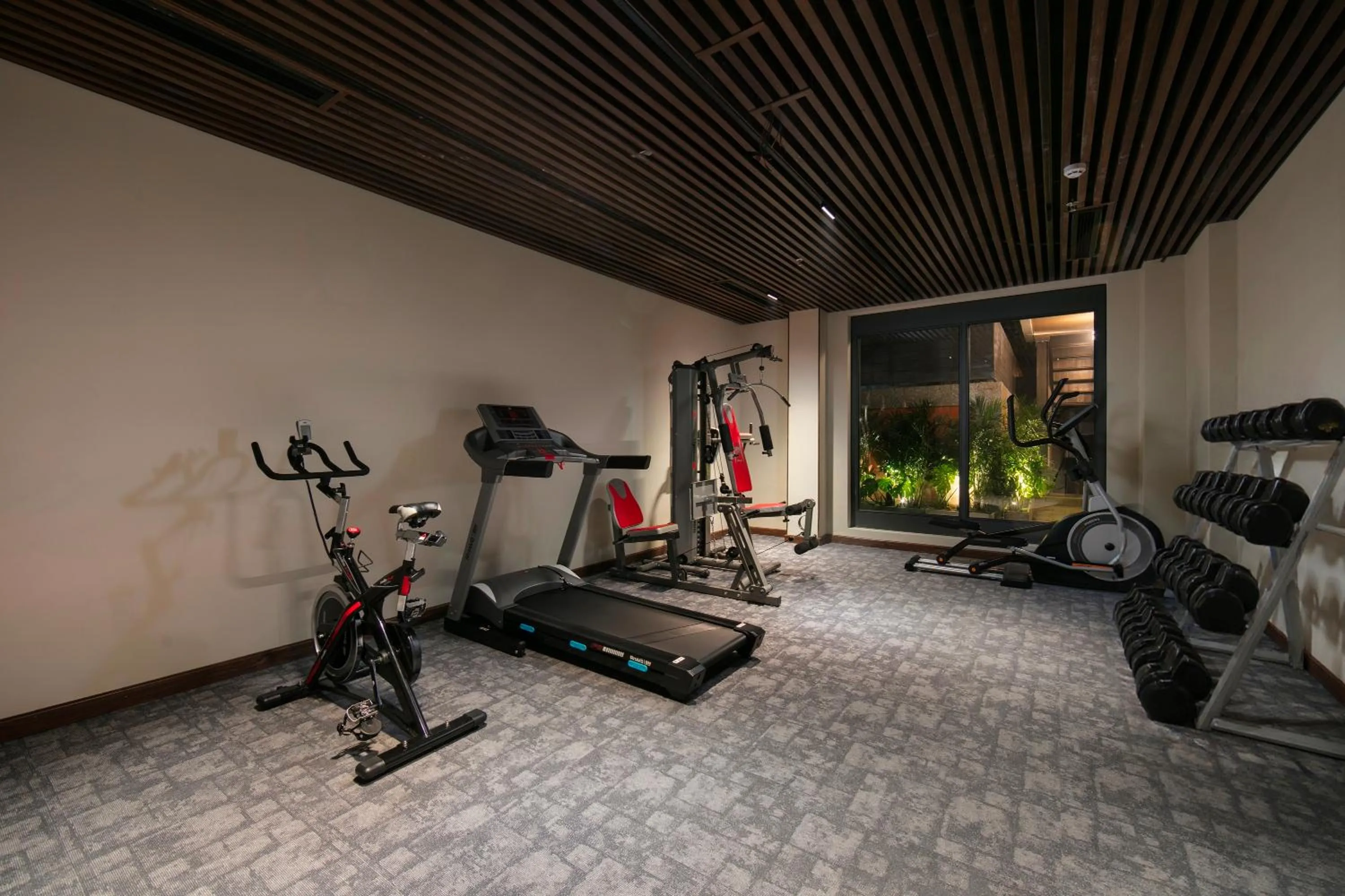 Fitness centre/facilities in HOTEL de LAGOM