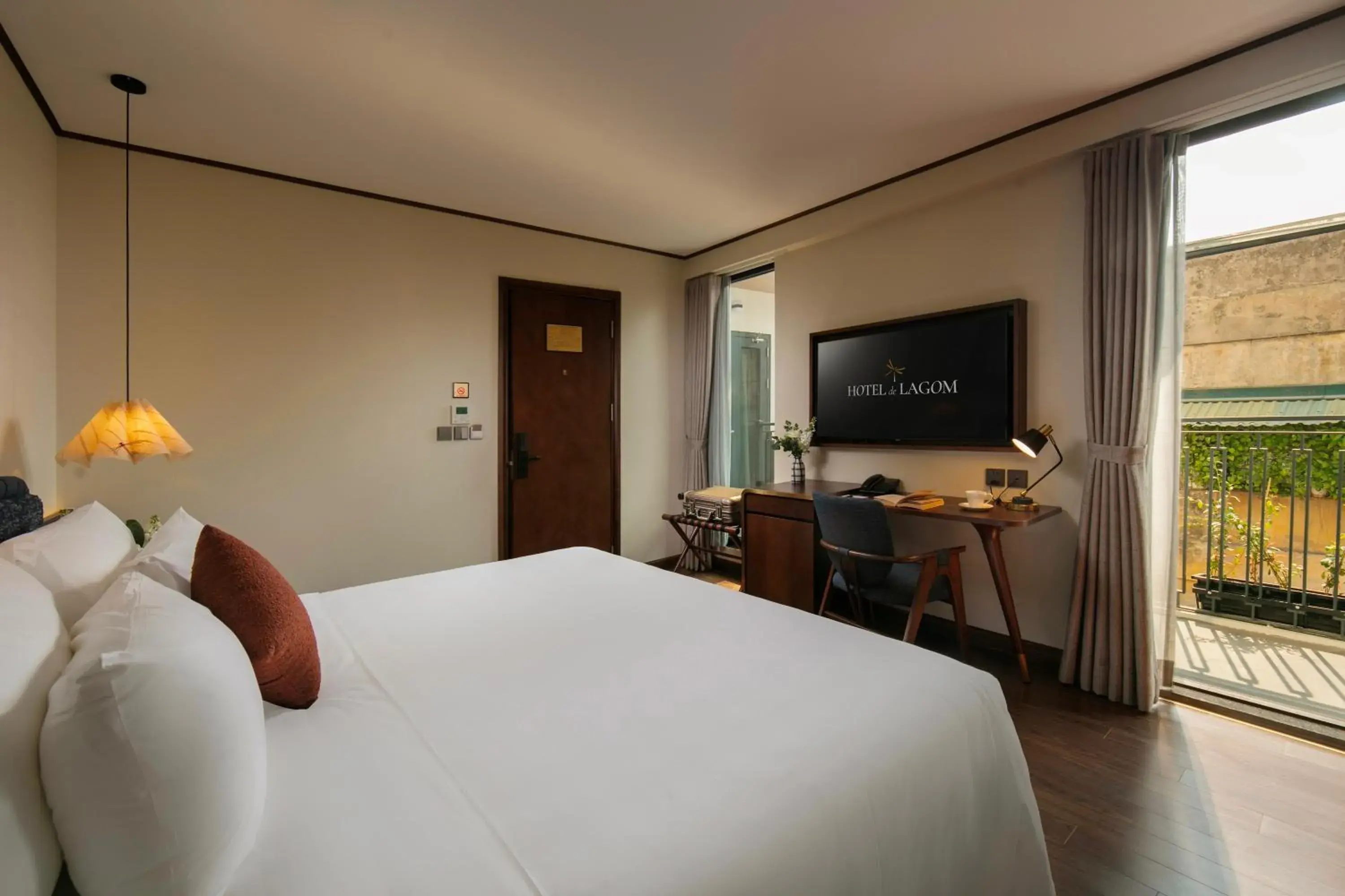 Premium Double Room with Balcony in HOTEL de LAGOM Premium Double Room with Balcony in HOTEL de LAGOM