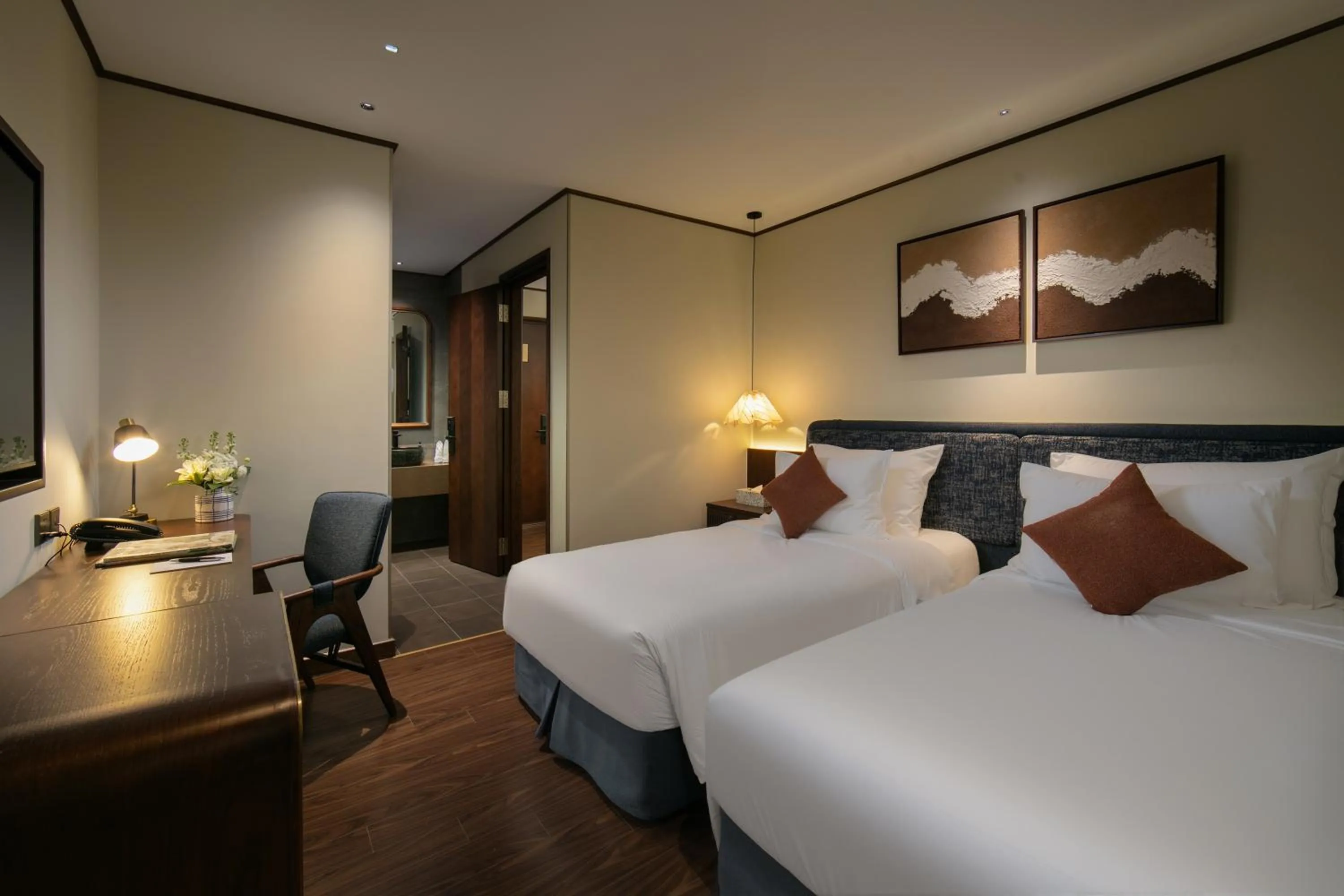 Bed in HOTEL de LAGOM