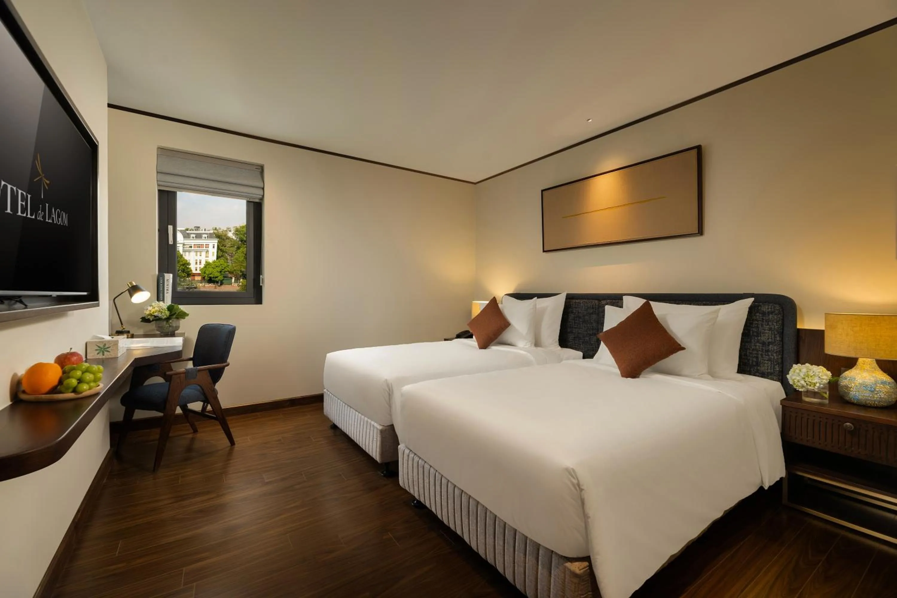 Bed in HOTEL de LAGOM