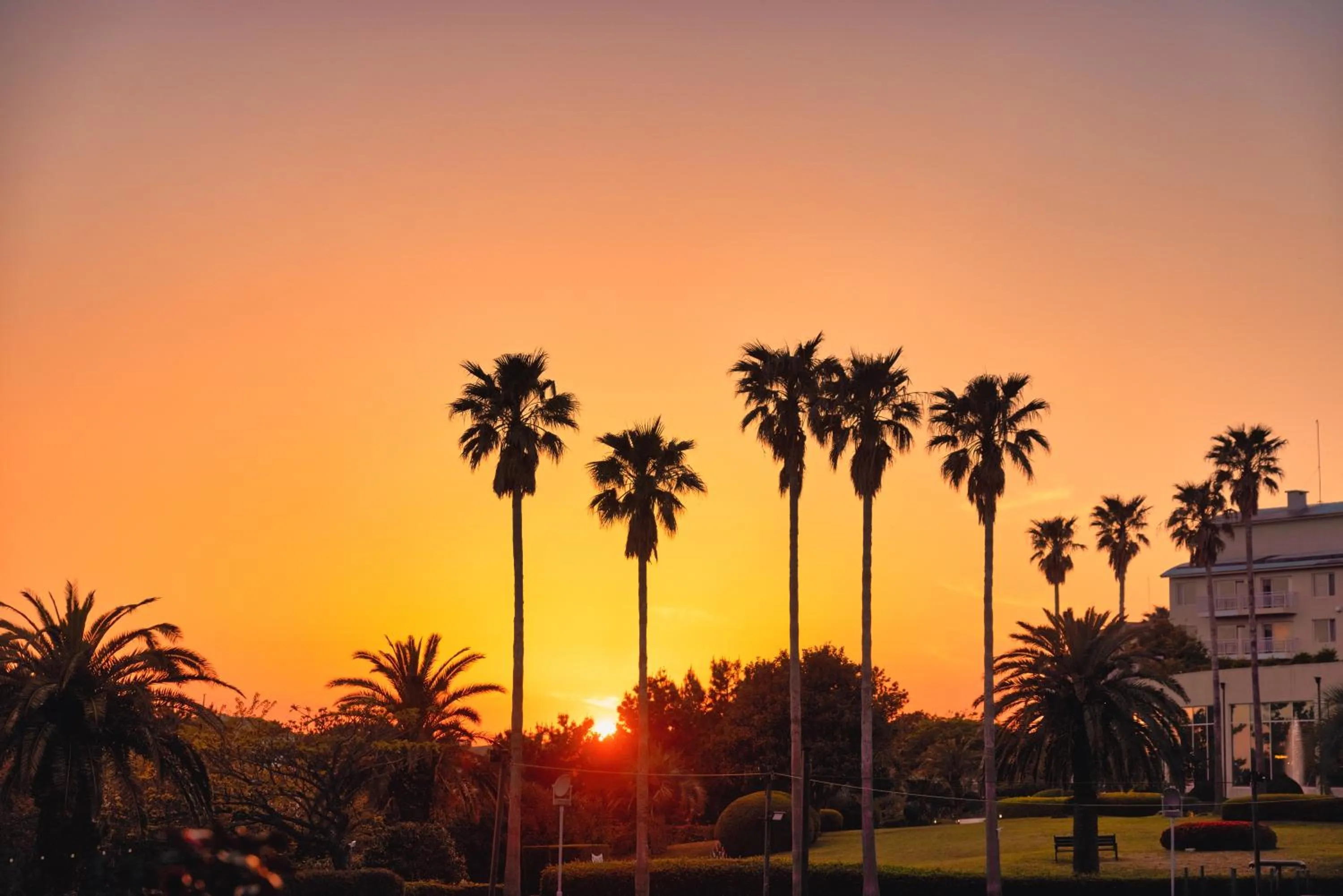 Sunset in Kensington Resort Seogwipo