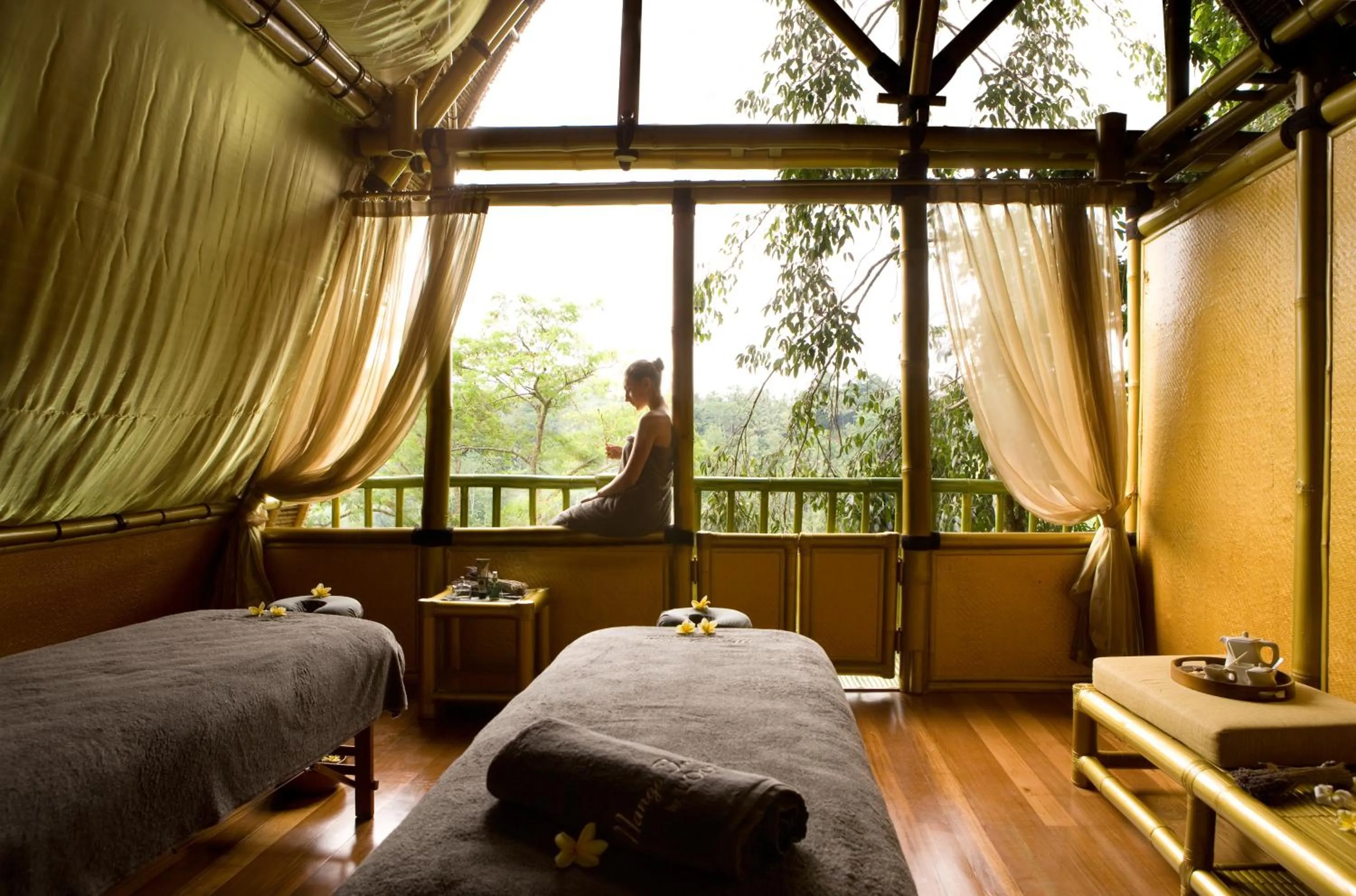 Spa and wellness centre/facilities, Bed in Jungle Retreat by Kupu Kupu Barong