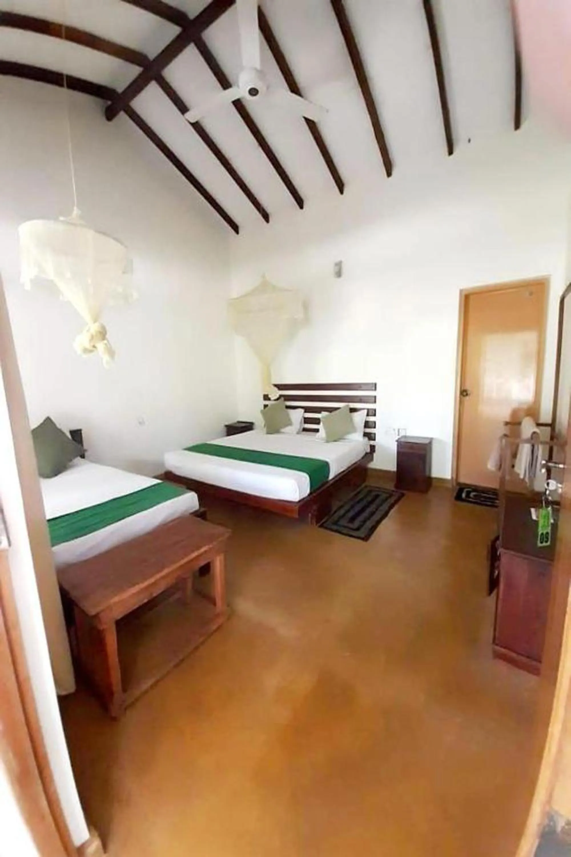 Photo of the whole room, Bed in Banana Rest Sigiriya