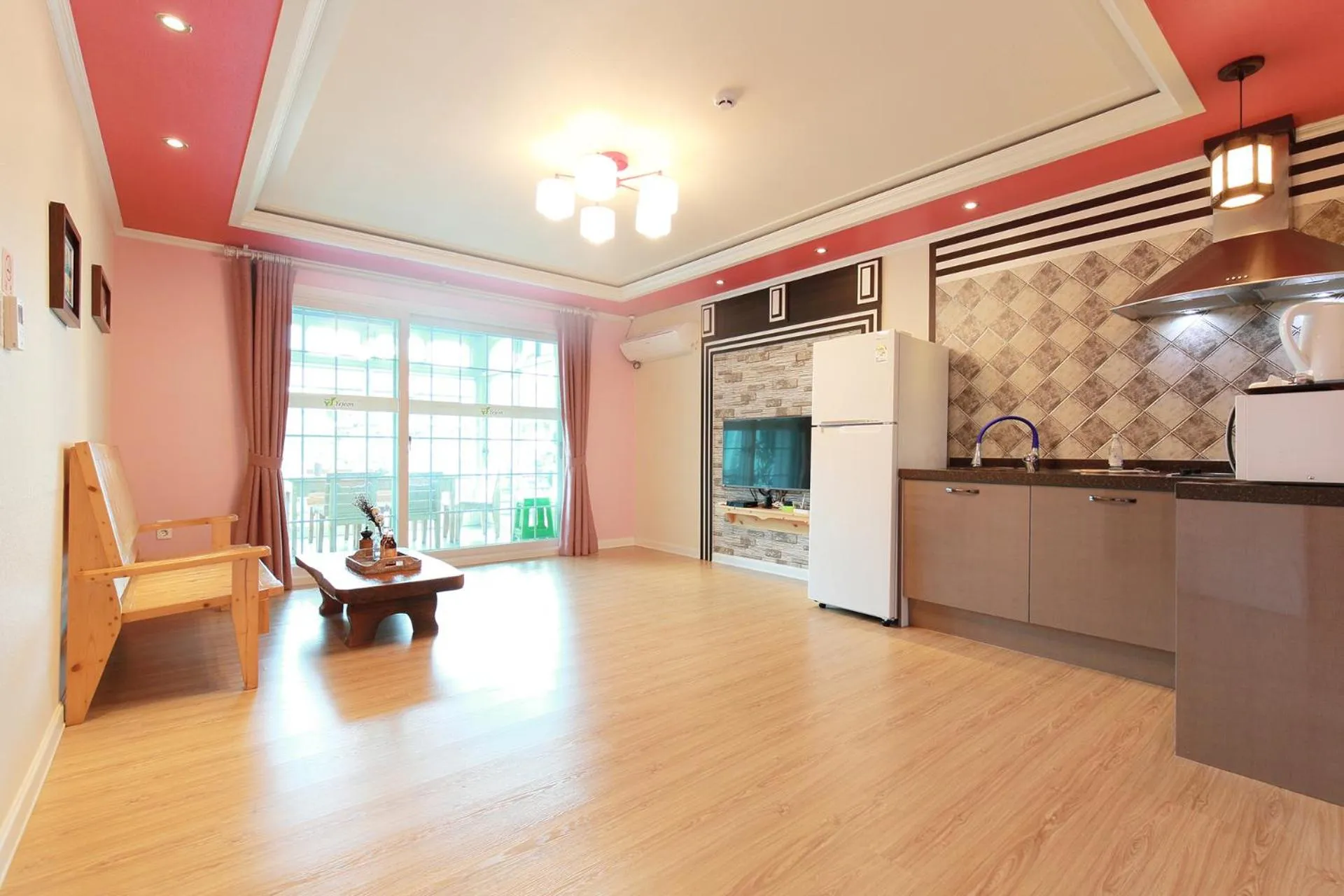 Kitchen or kitchenette in Yejeon Pension