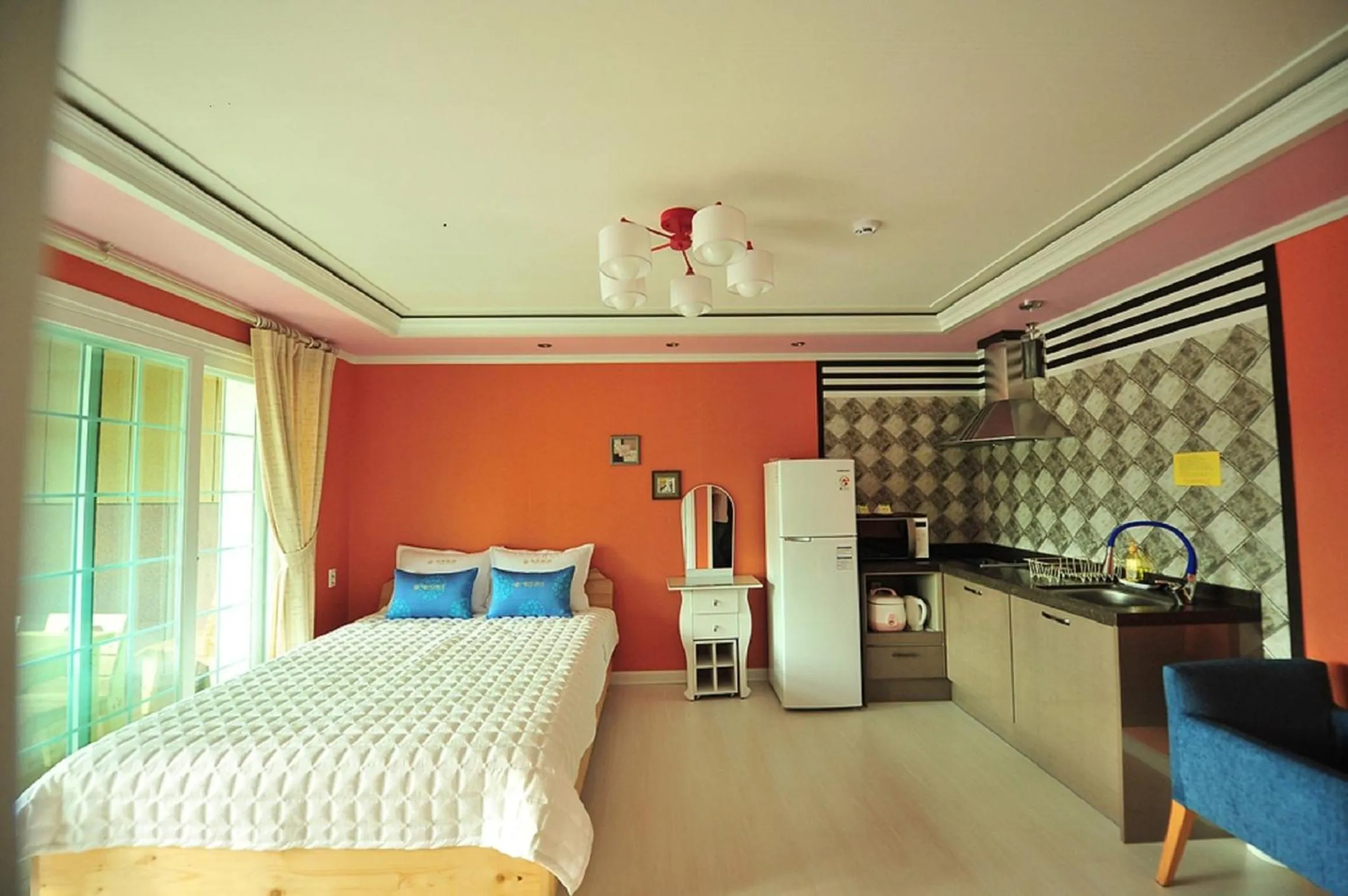 Bedroom, Bed in Yejeon Pension