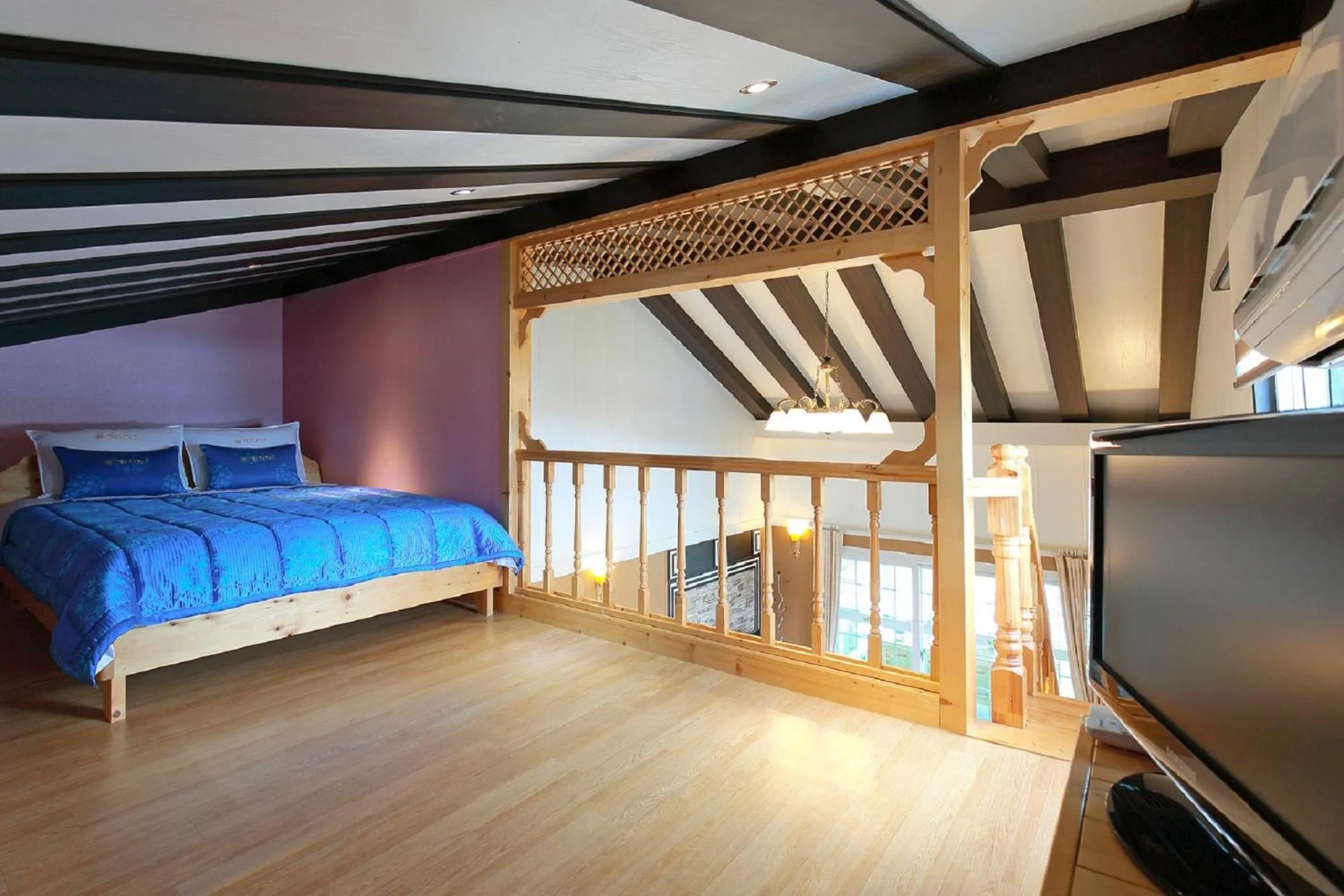 Bedroom, Bed in Yejeon Pension