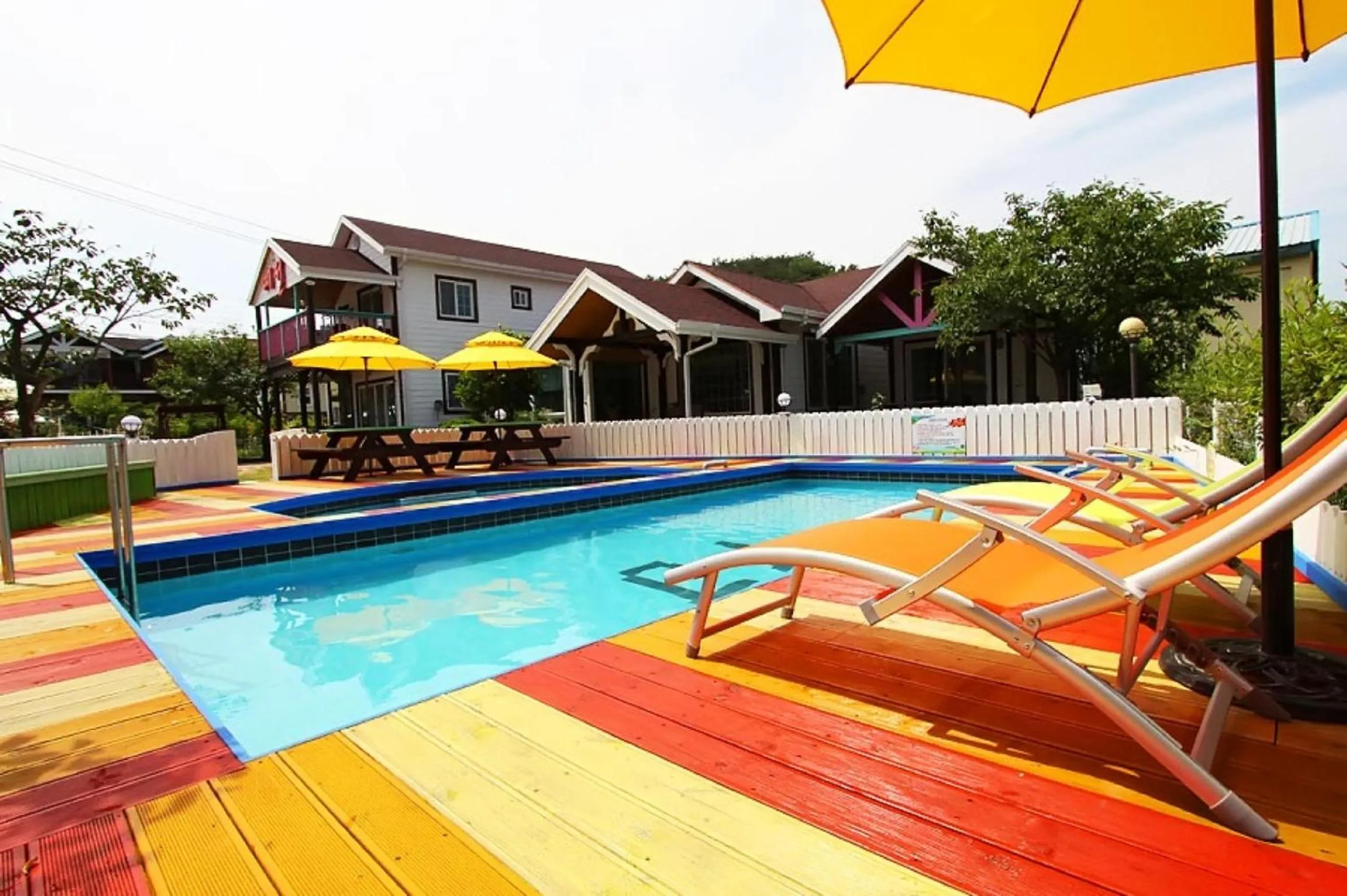 Facade/entrance in Yejeon Pension