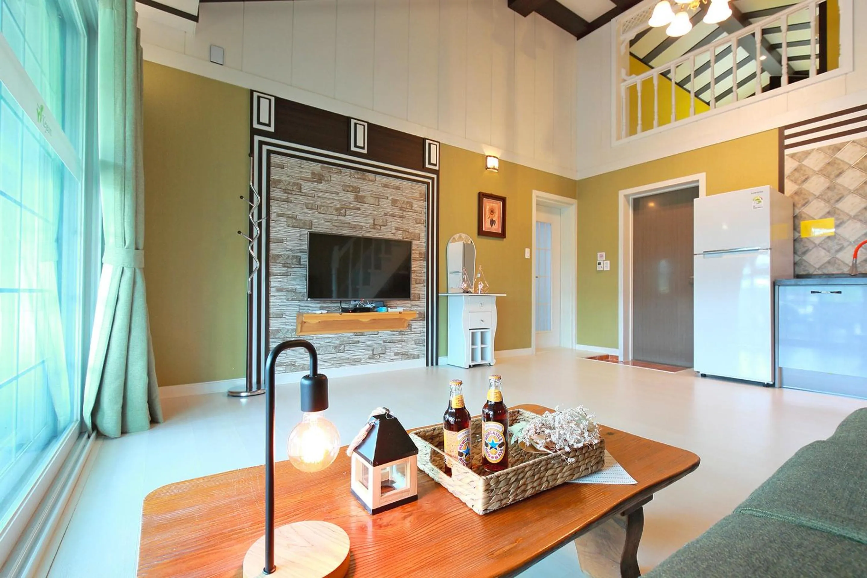 Living room in Yejeon Pension