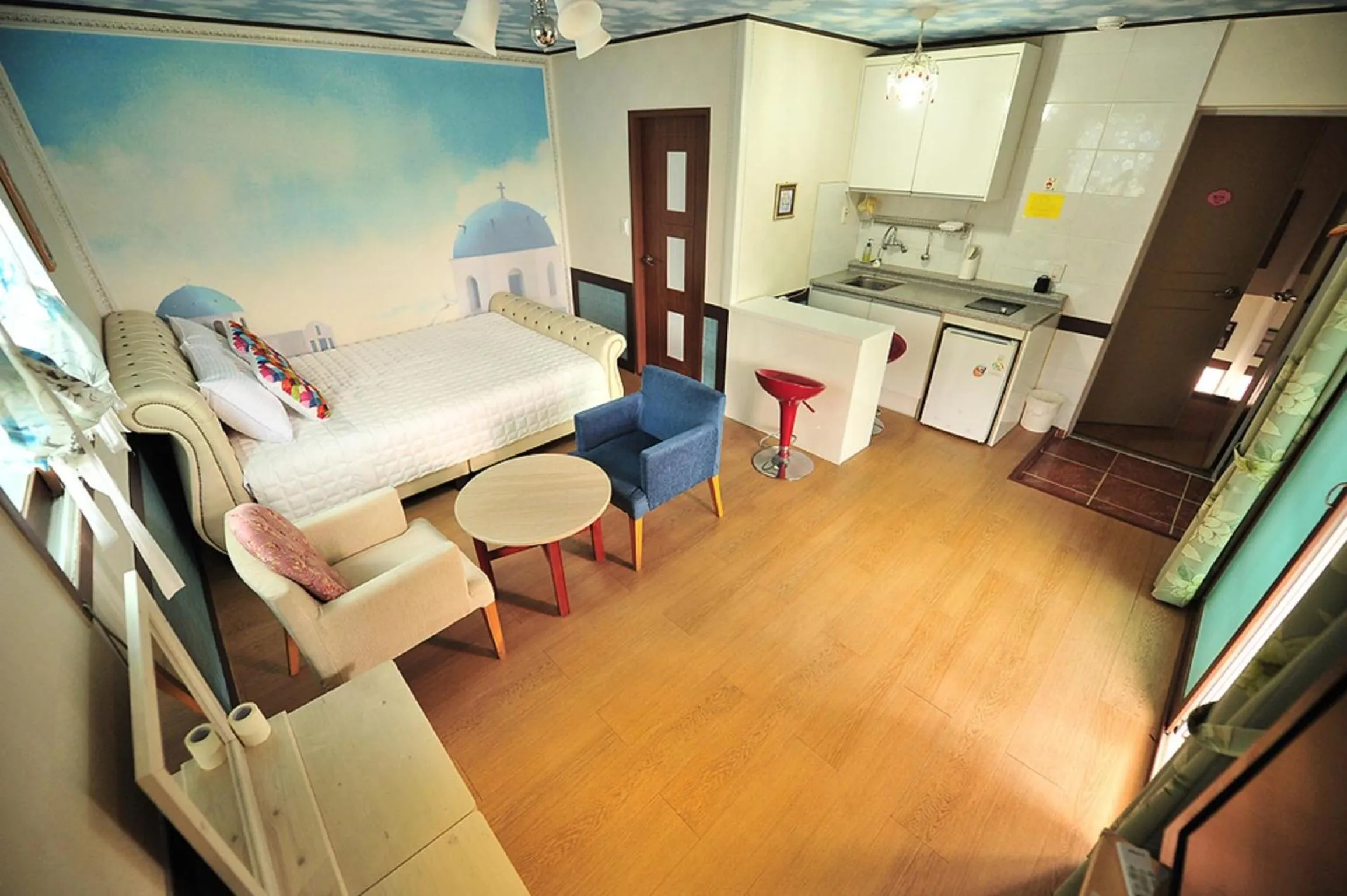 Living room in Yejeon Pension