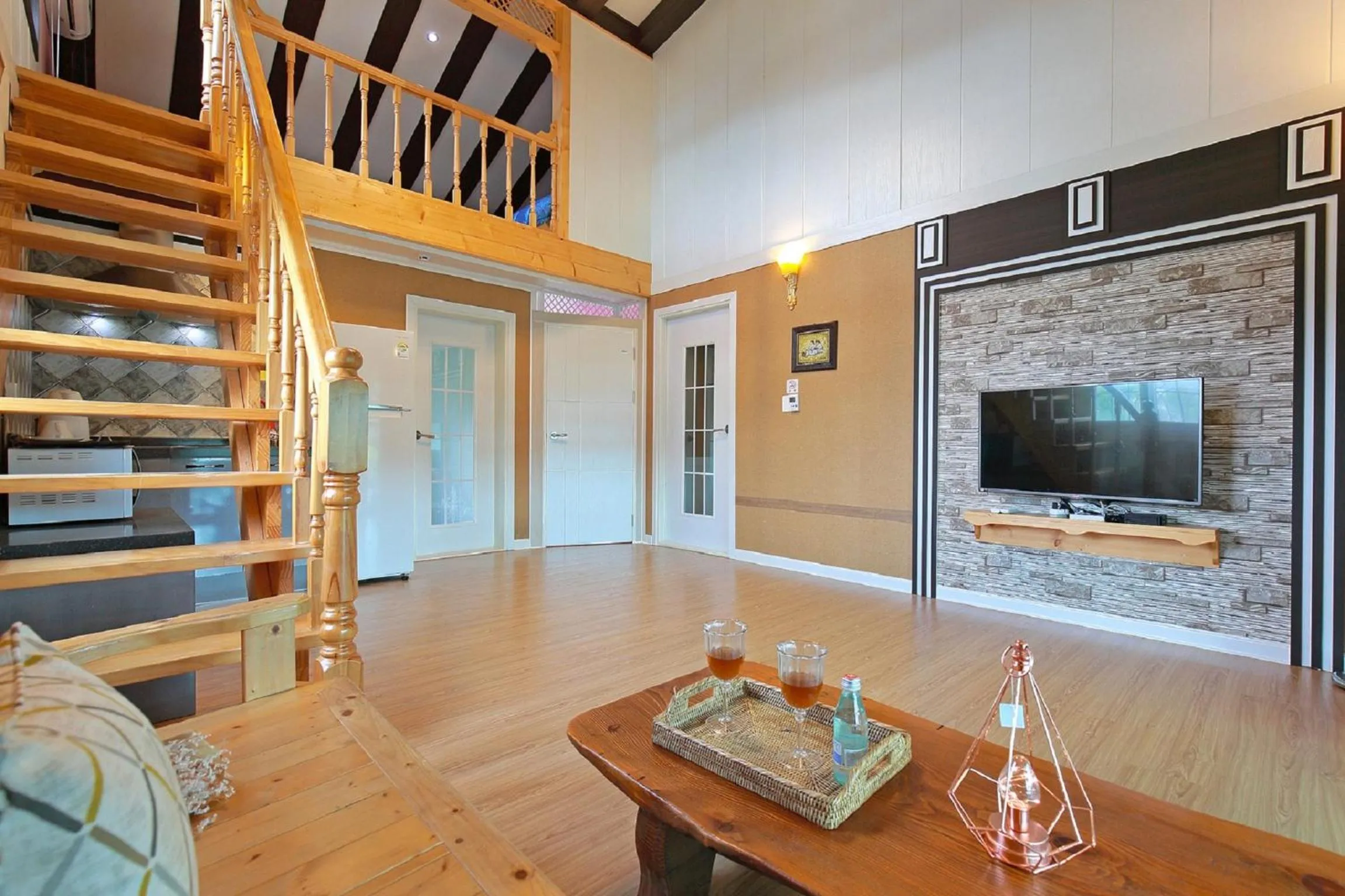 Living room in Yejeon Pension