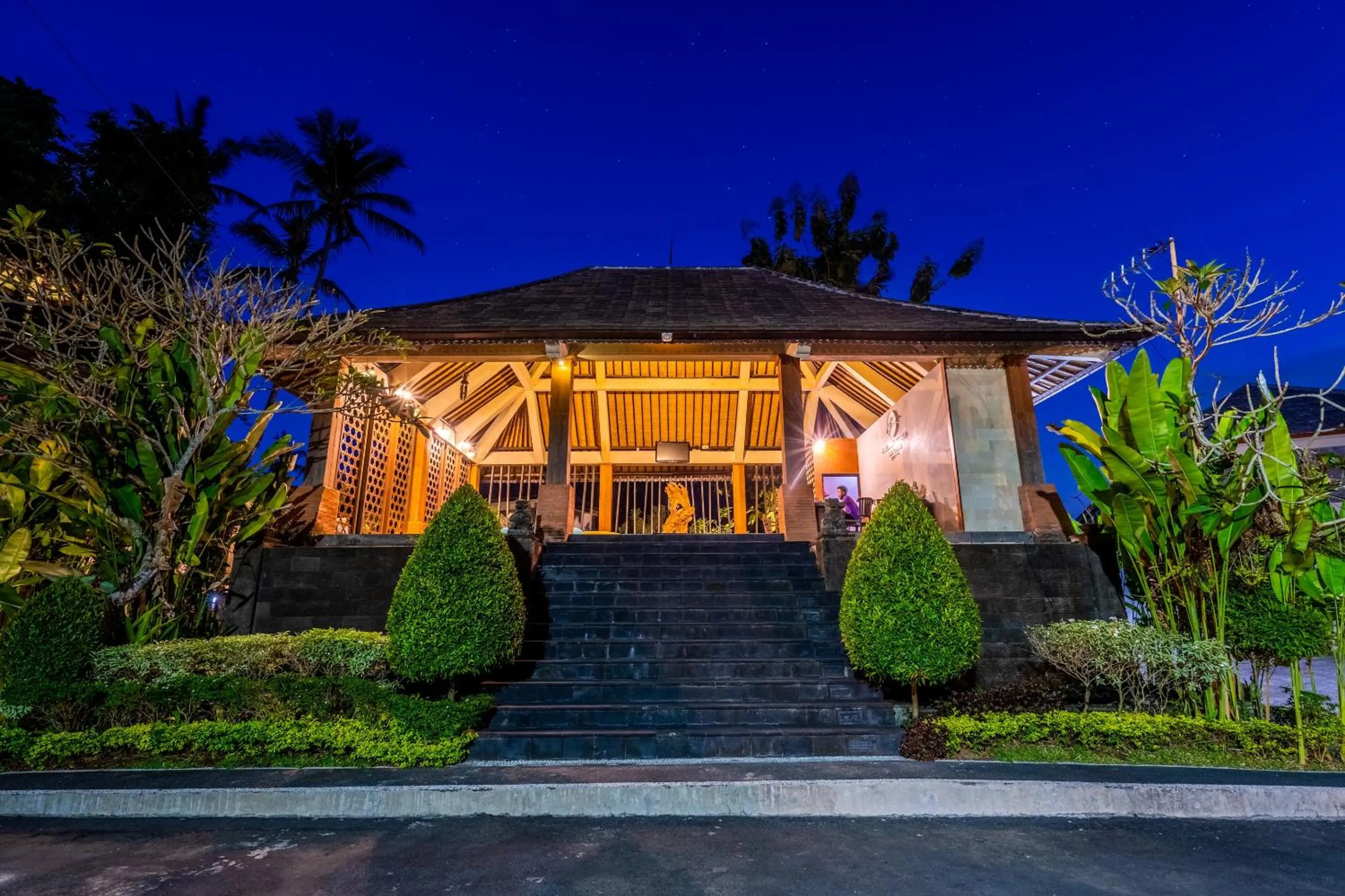 Property building in Full Moon Villa Ubud