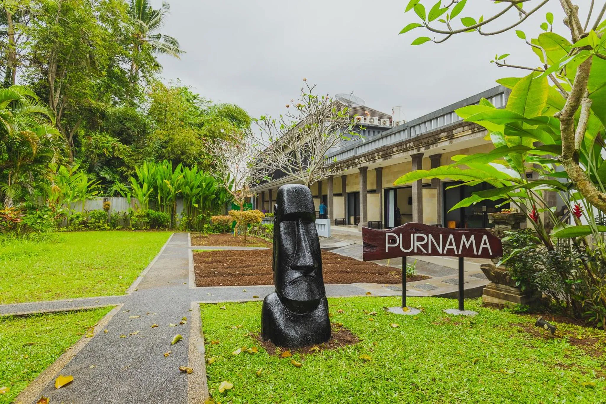 Property building in Full Moon Villa Ubud