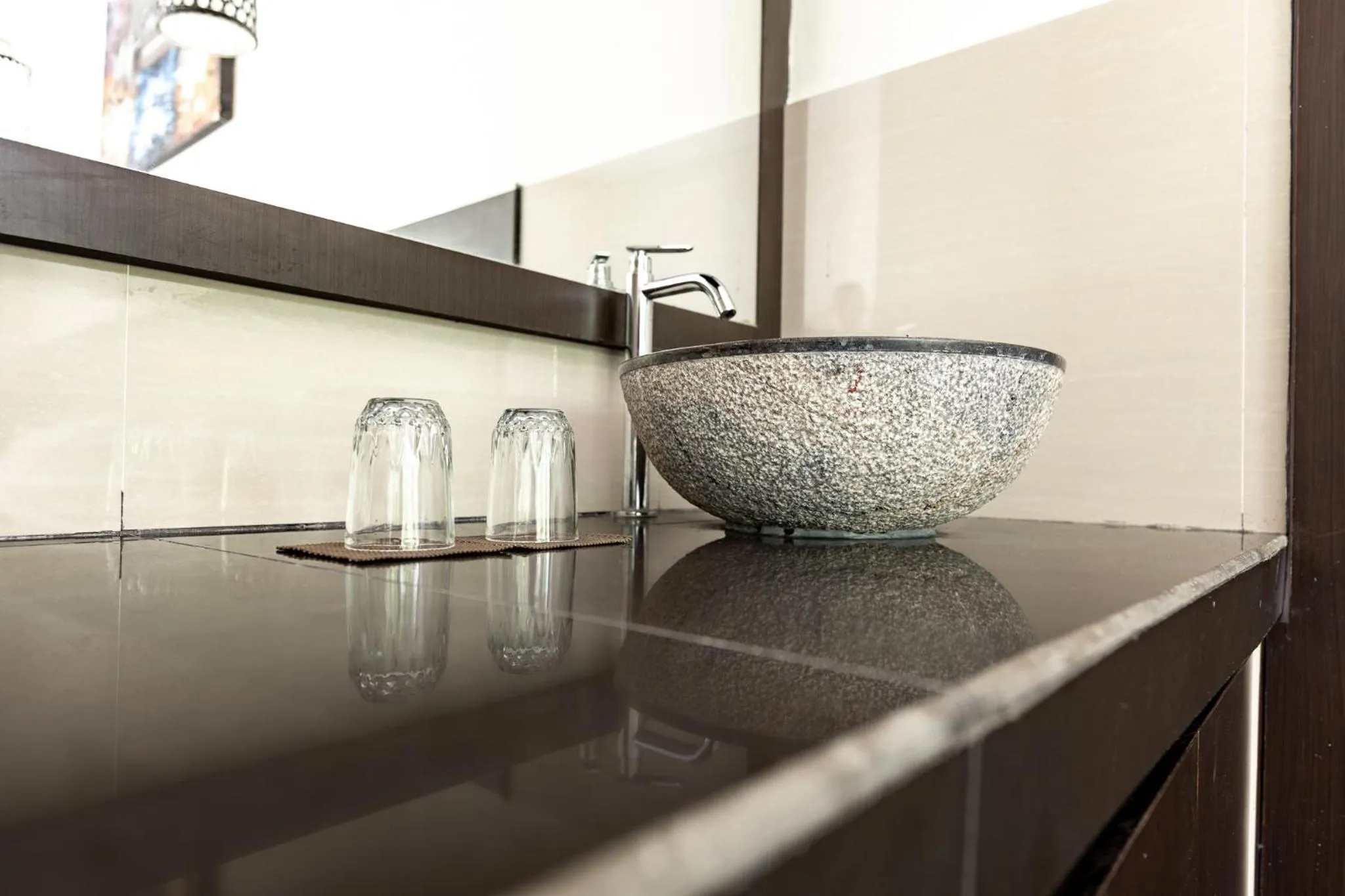 Shower in Full Moon Villa Ubud