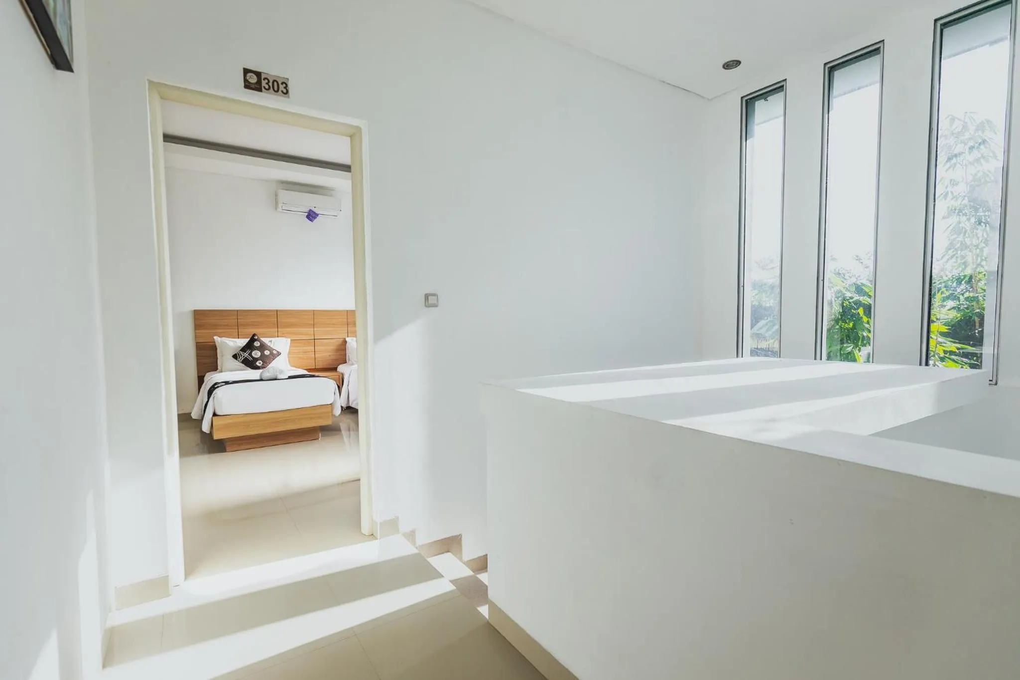 Bed in Full Moon Villa Ubud