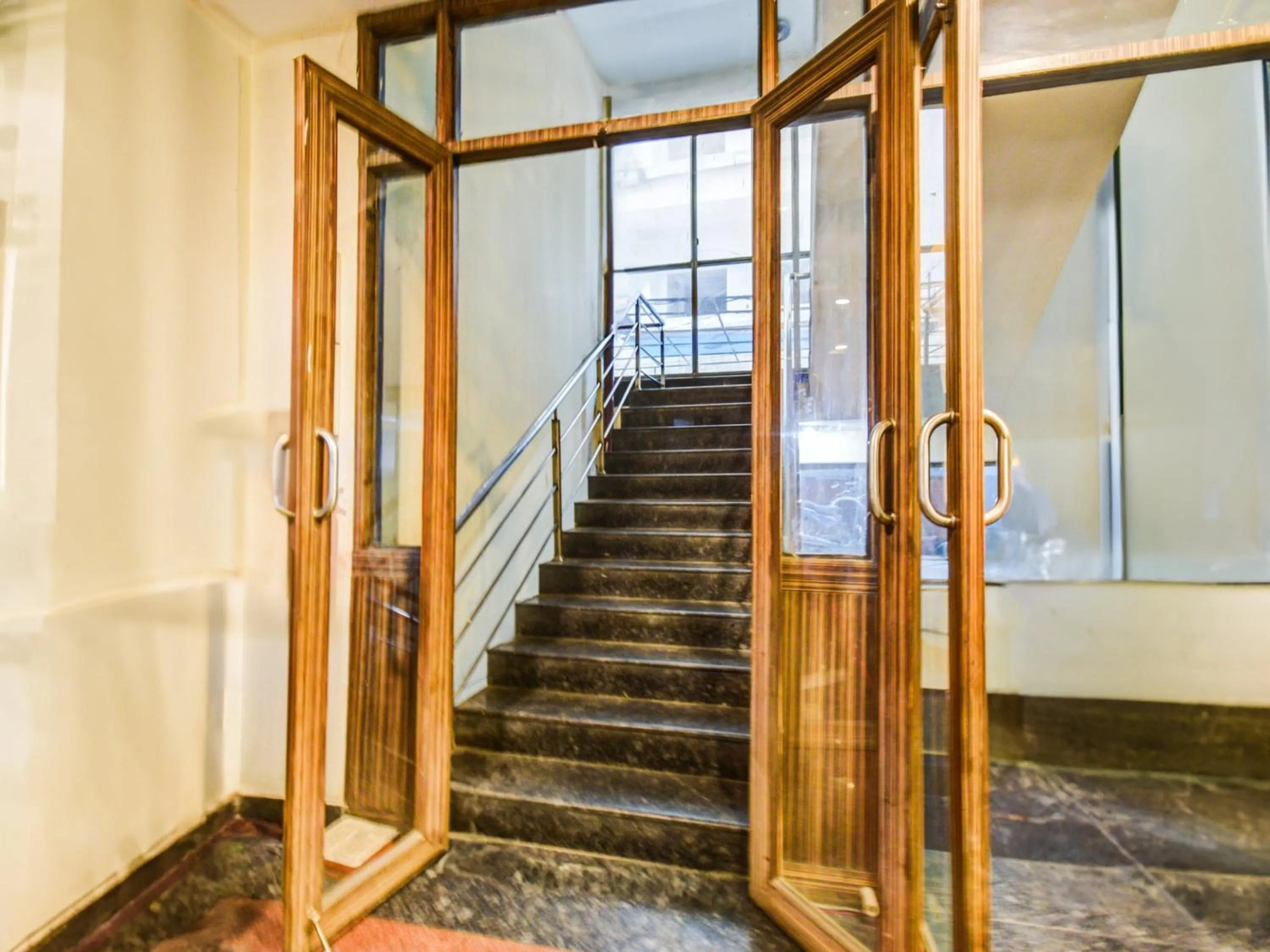 Facade/entrance in Super Townhouse Red Hills Lakdikapul Formerly Sitara Grand