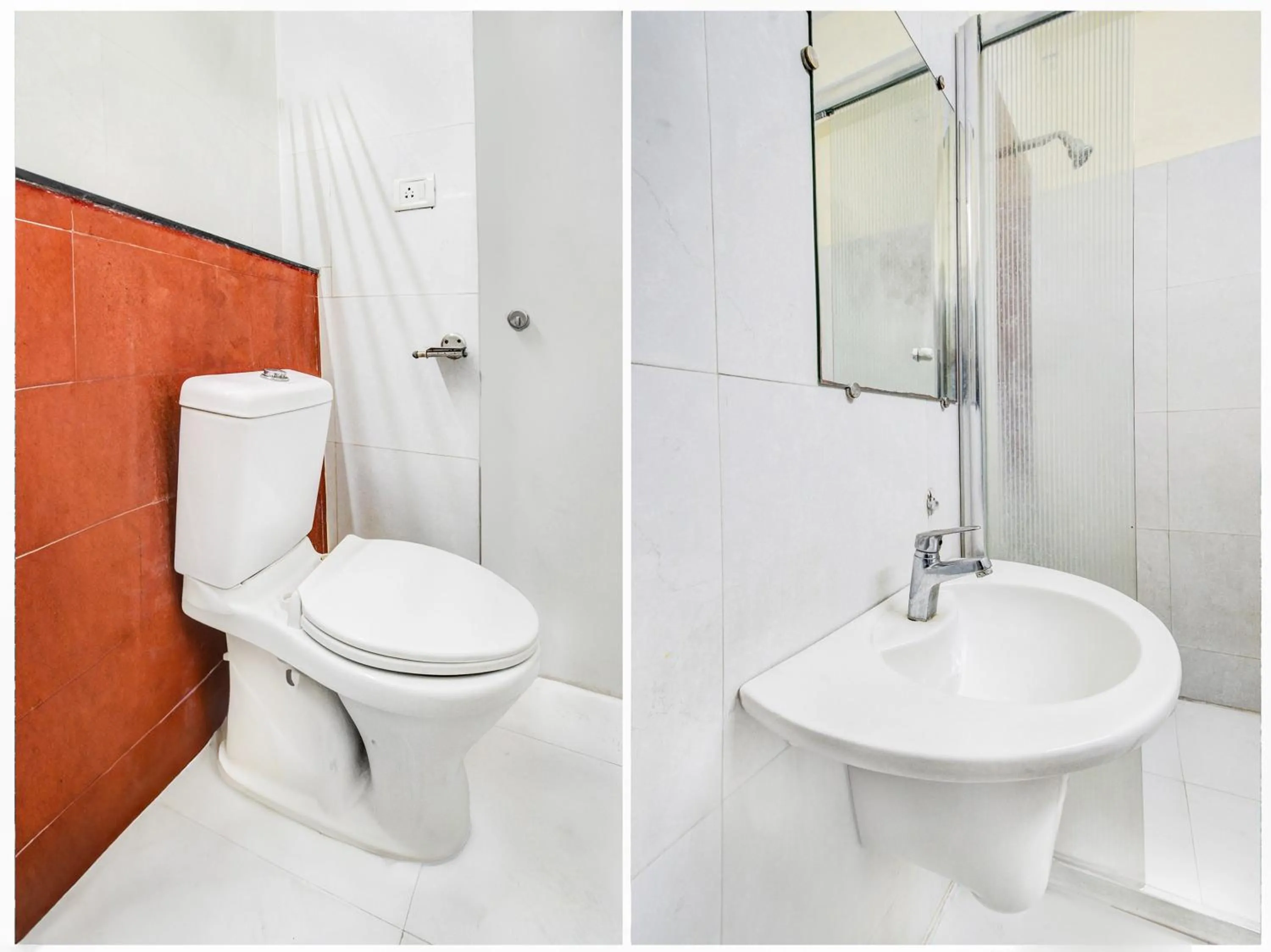 Bathroom in Super Townhouse Red Hills Lakdikapul Formerly Sitara Grand